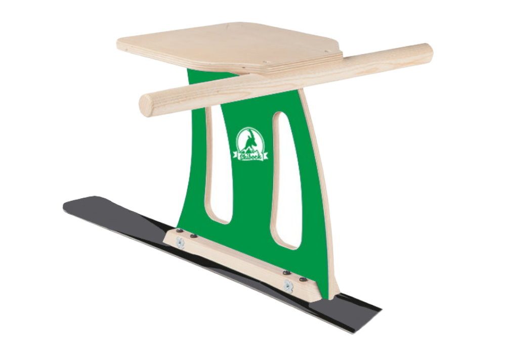 Schlitten SkiBock XL Skirodel Bausatz Schlitten Ski Schnee Rodel Winter