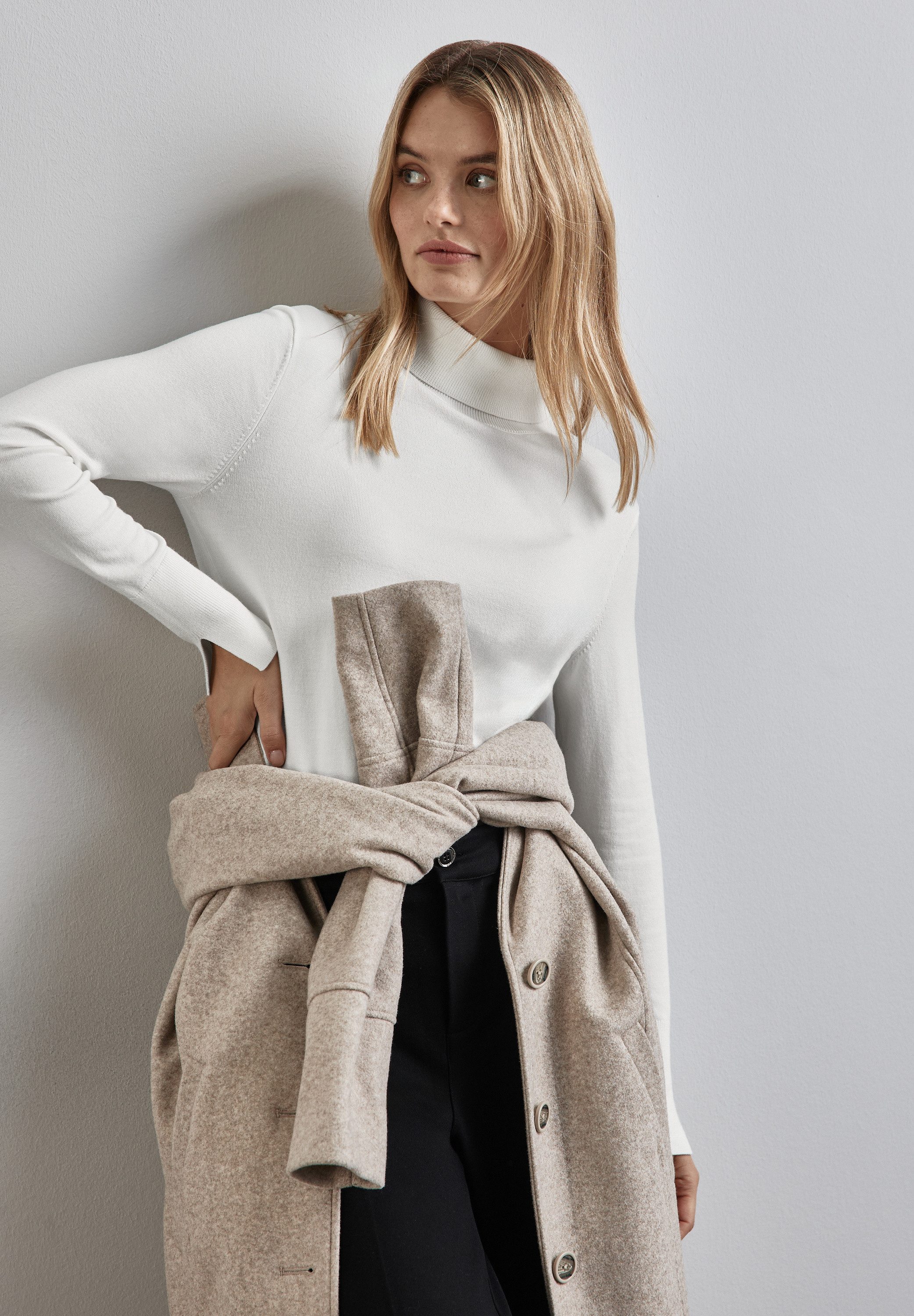 STREET ONE Rollkragenpullover mit Rollkragen