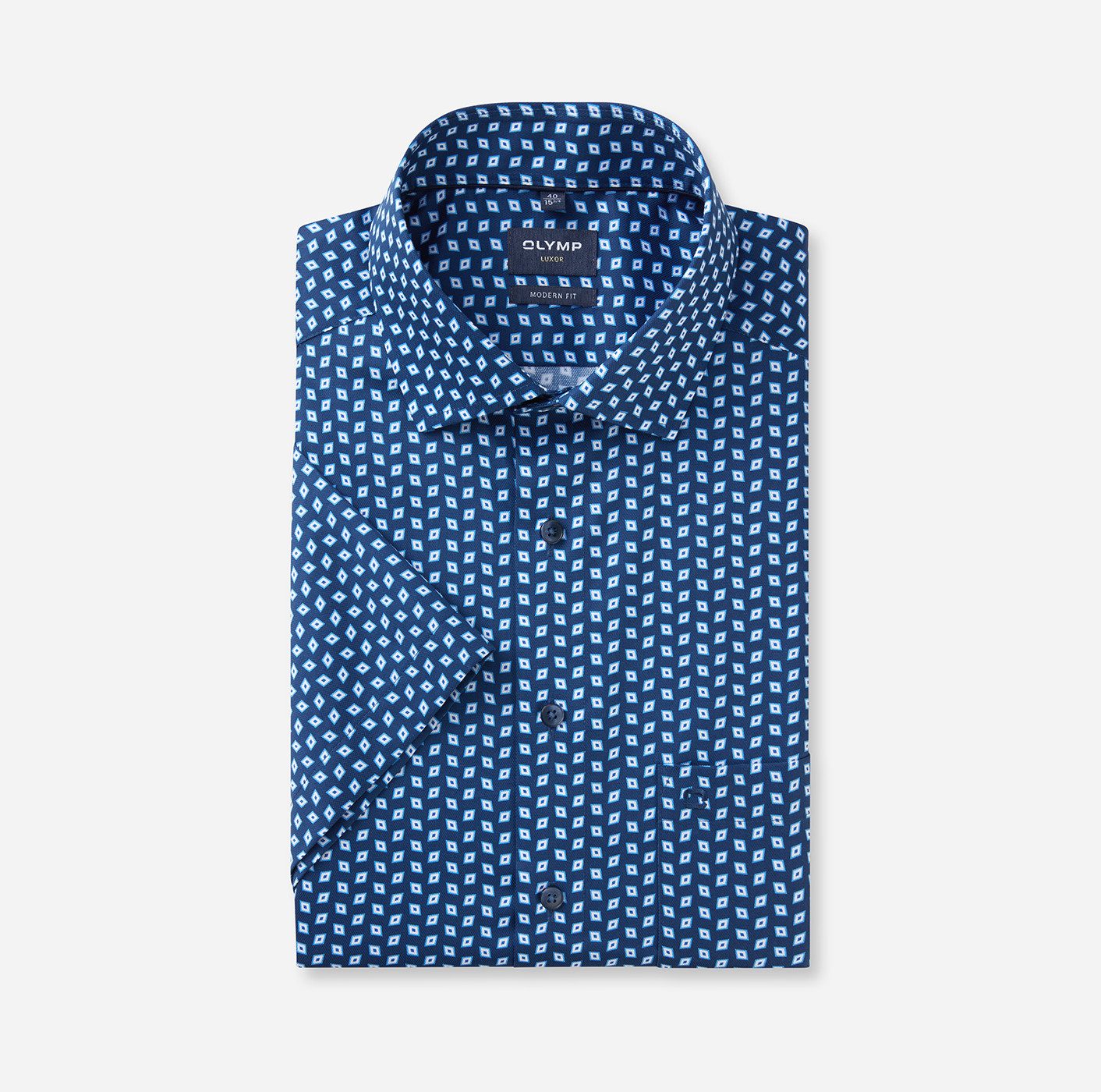 OLYMP Kurzarmhemd Luxor modern fit mit günstig online kaufen