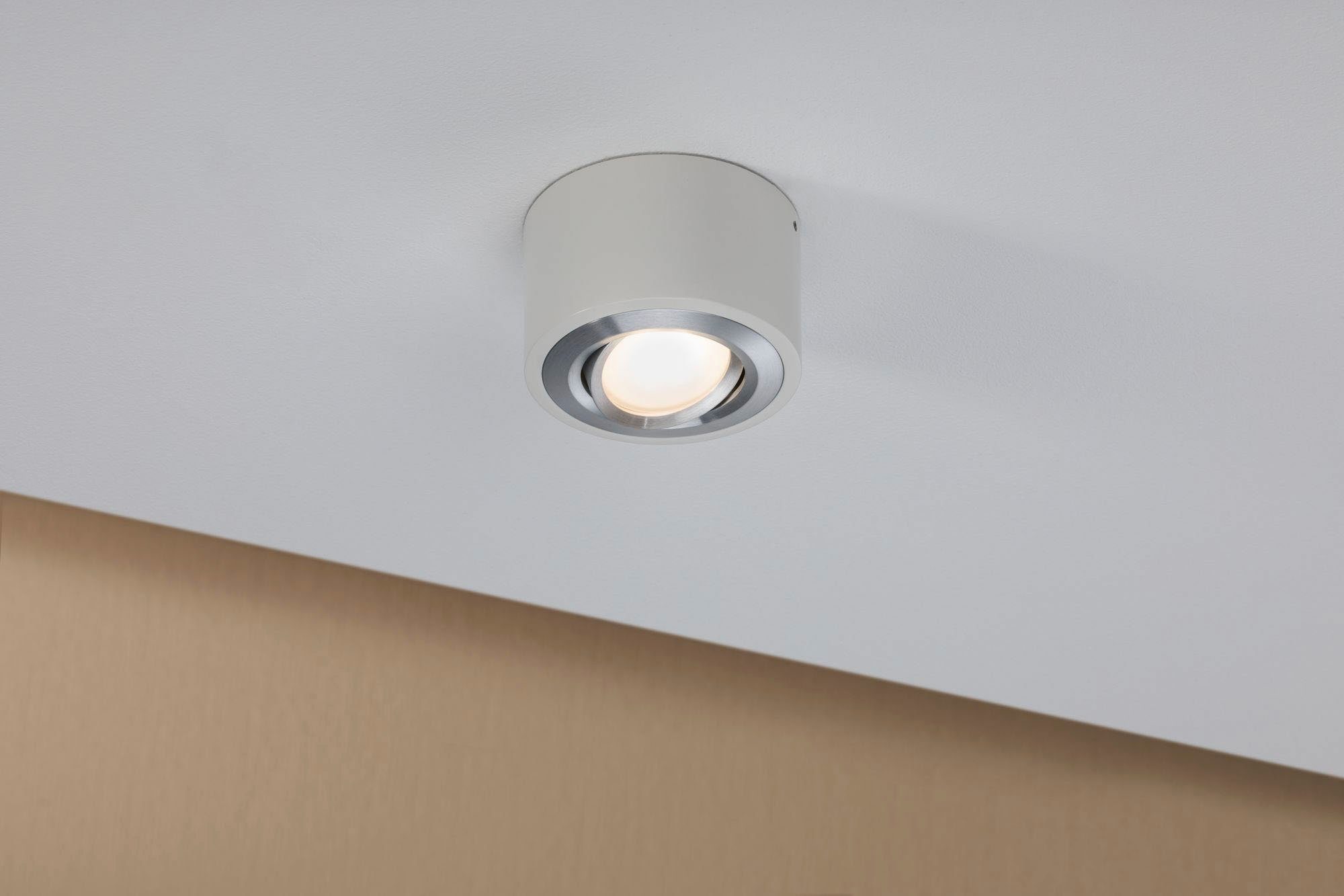 Paulmann LED Deckenspot Argun, Warmweiß fest LED integriert