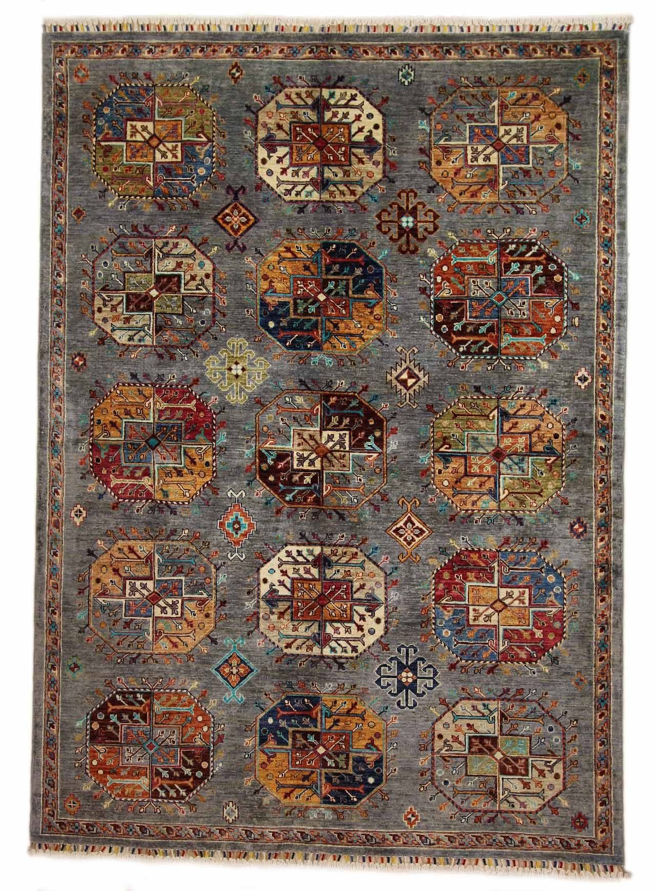Ariana x 169 Ziegler Perserteppich cm, Borento, rechteckig, 237 Samarkand Orientteppich Handgeknüpft