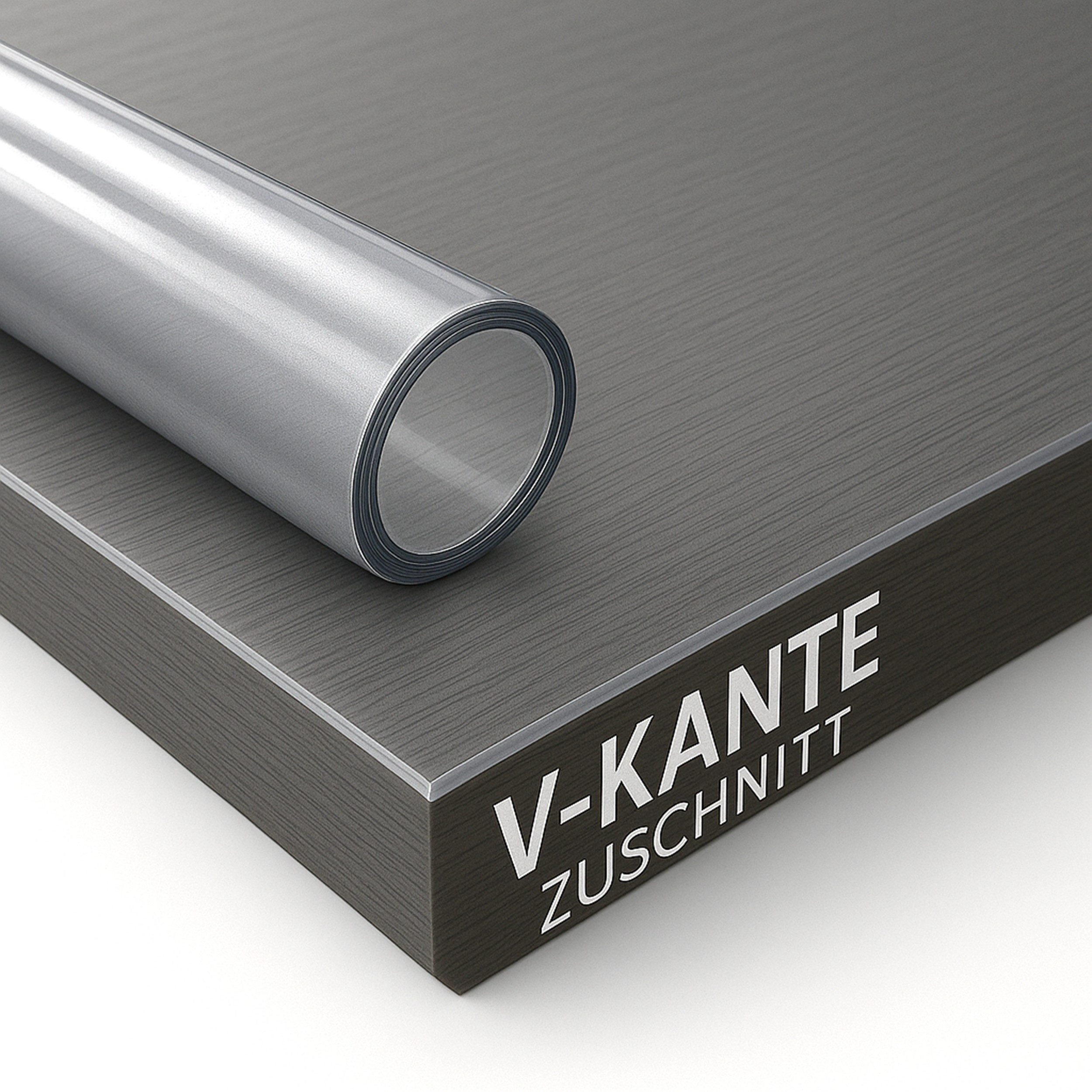 EsinHome Tischdecke Tischschutzfolie 2mm Tischschutz abgeschrägter günstig online kaufen