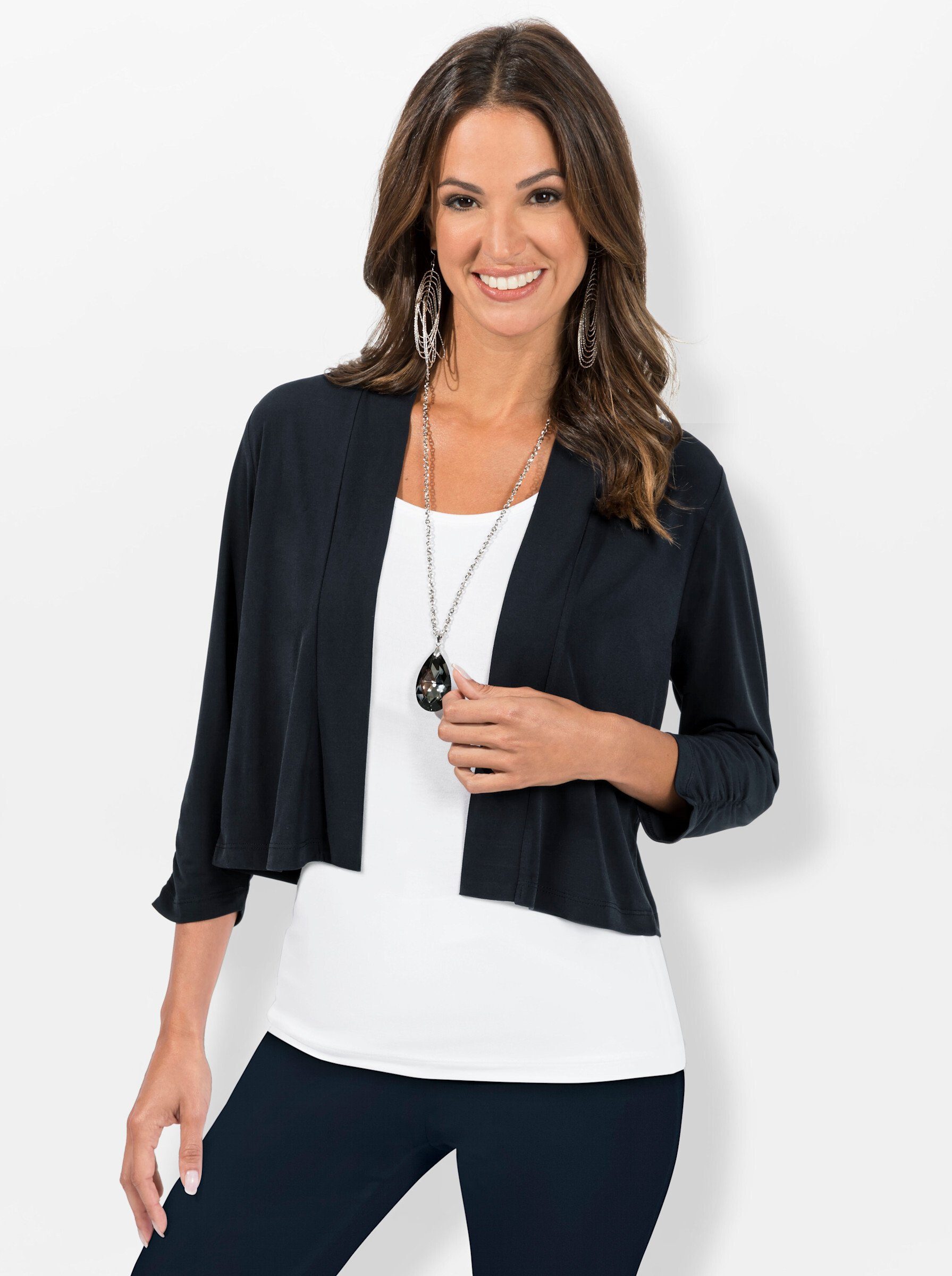 Witt Shirtjacke Shirtbolero 3/4-Arm günstig online kaufen