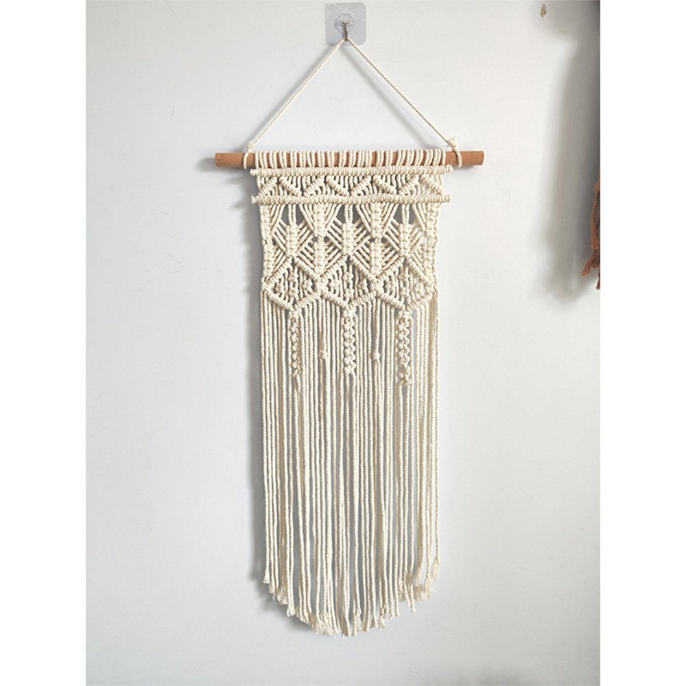 Wandteppich Wanddeko Deko FELIXLEO Wandteppich Wandbehang 117cm, Boho 40 x Gewebte