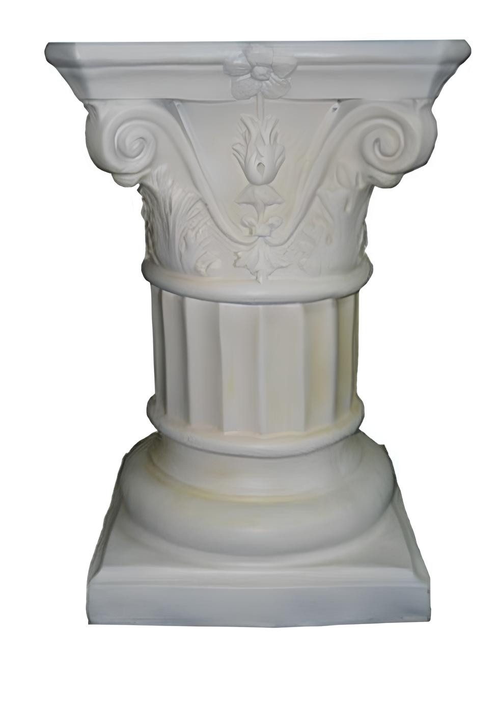 Xlmoebel Dekosäule Deko Figur Statue Skulptur 53 cm Säule Ständer C21, Made in Europa