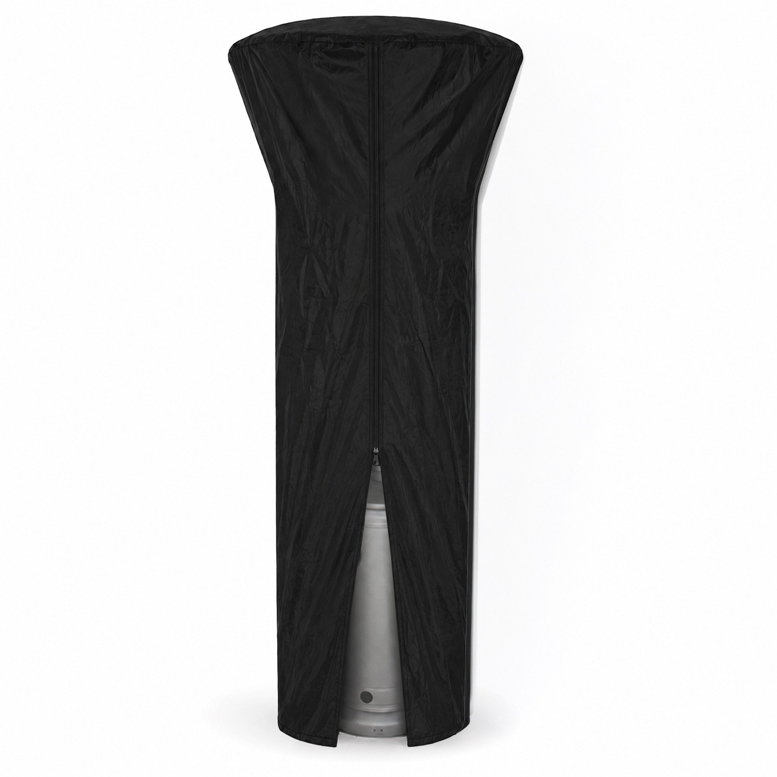 Lemodo Heizstrahler-Schutzhülle für Heizpilz 226 cm mit Reißverschluss in Schwarz