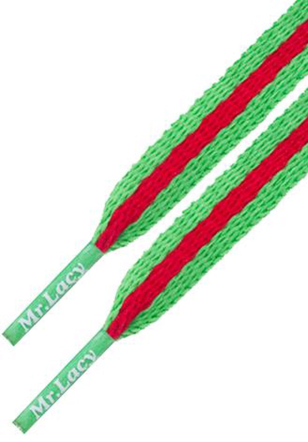 Mr. Lacy Schnürsenkel Stripies - Flache Sneaker Laces - 130 cm