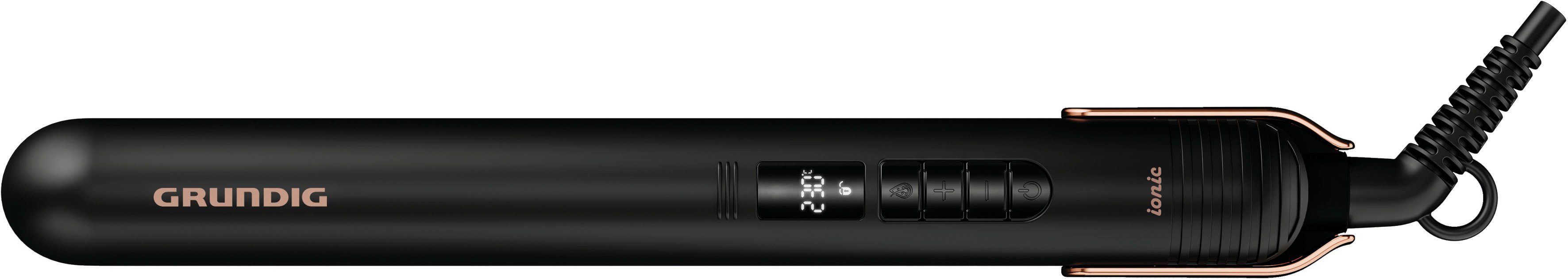 Grundig Glätteisen HS 7030 Keramik-Beschichtung, NaturaShine Hair Styler Straight & Curls