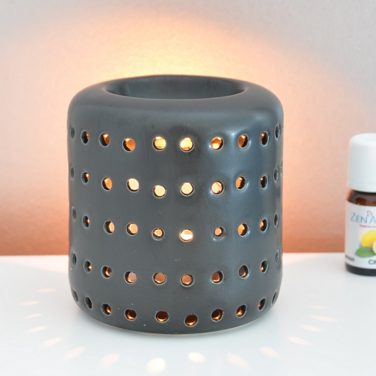 zen' Light Duftlampe Zen'Arôme Duftlampe Coliseo Duftwachs-Brenner Diffuser Ätherische Öle