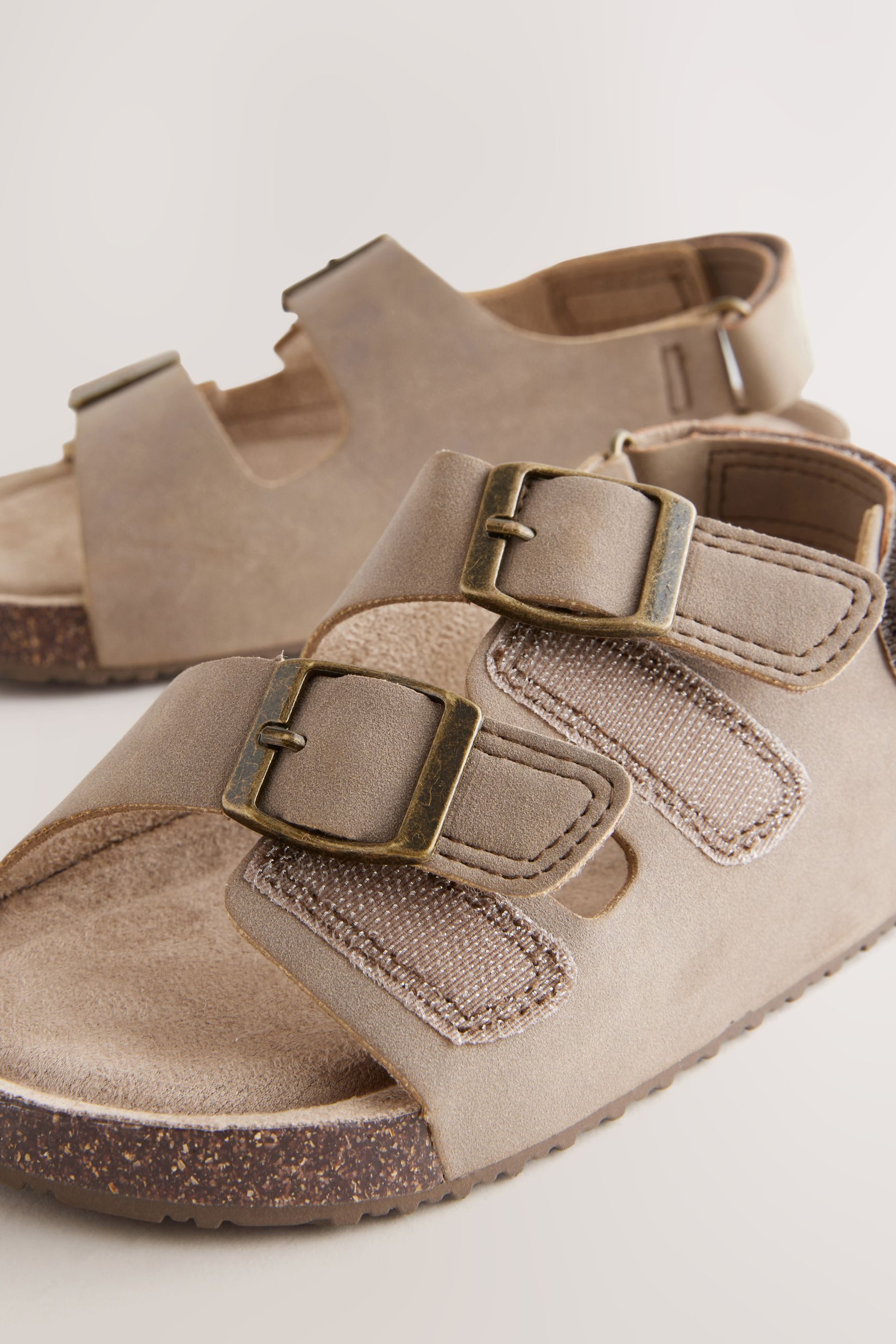 Next Sandalen mit Korksohle und Klettverschluss günstig online kaufen