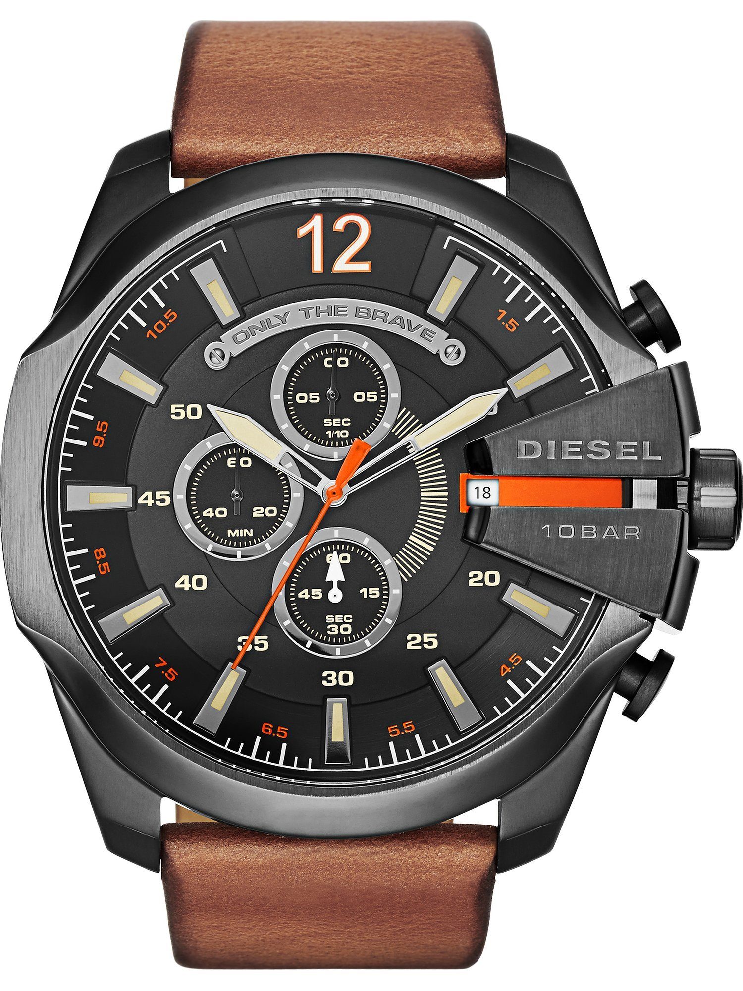 Diesel Chronograph Diesel Herren-Uhren Analog Quarz günstig online kaufen