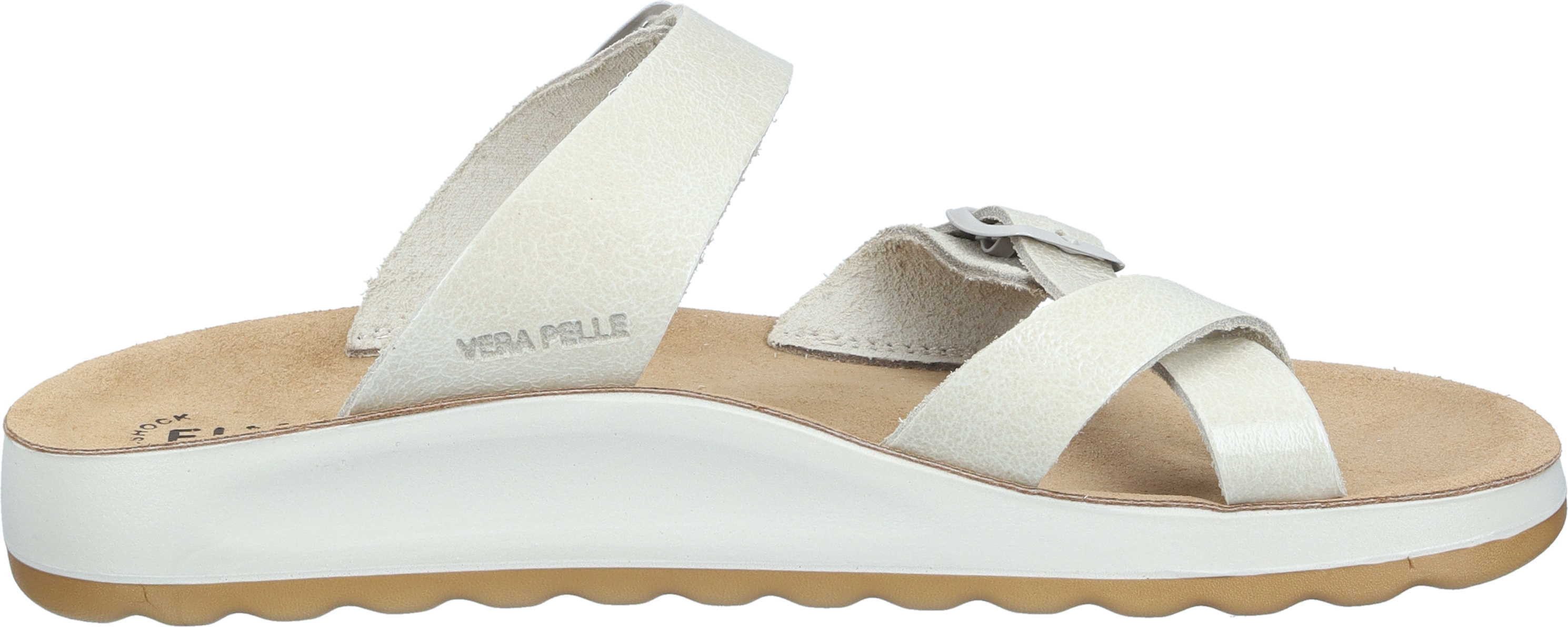 Fly Flot Pantoletten Pantolette aus Veloursleder
