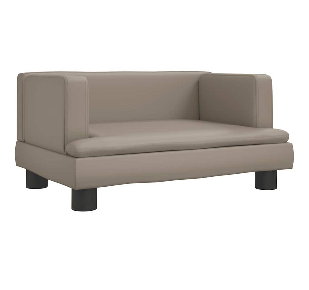 Thumbnail - vidaXL Tierbett, Hundebett Cappuccino-Braun 60x40x30 cm Kunstleder