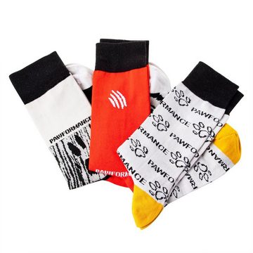 BIGGDESIGN Socken Biggdesign Dogs Pawformance Herrensocken Set (1-Paar)