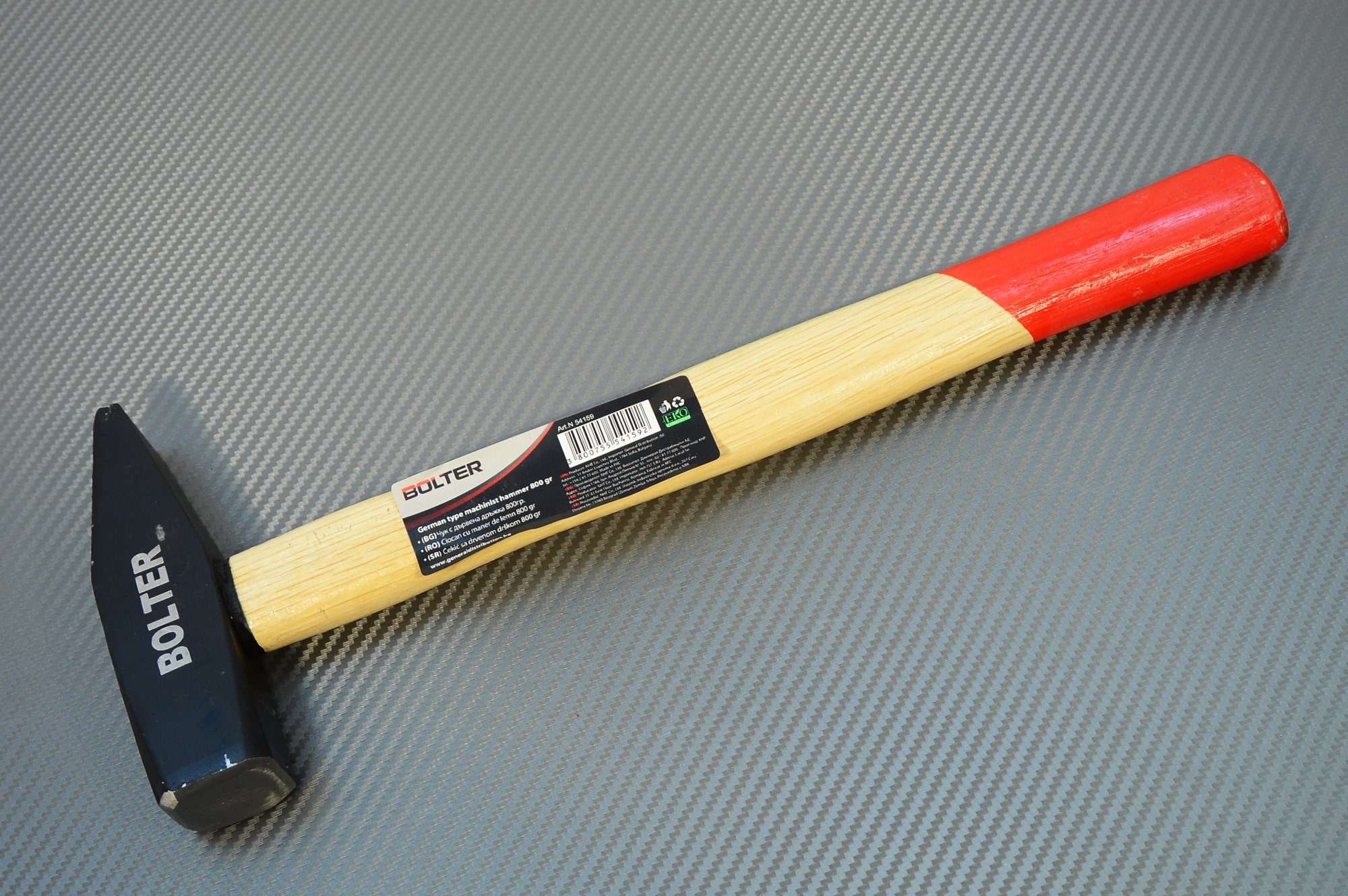 Bolter Hammer Schlosserhammer mit Holzstiel günstig online kaufen