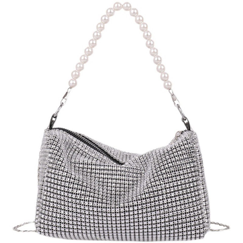Zaewry Clutch Elegante Abendtasche für Damen: Glitzer Clutch für Hochzeit, Party & Date
