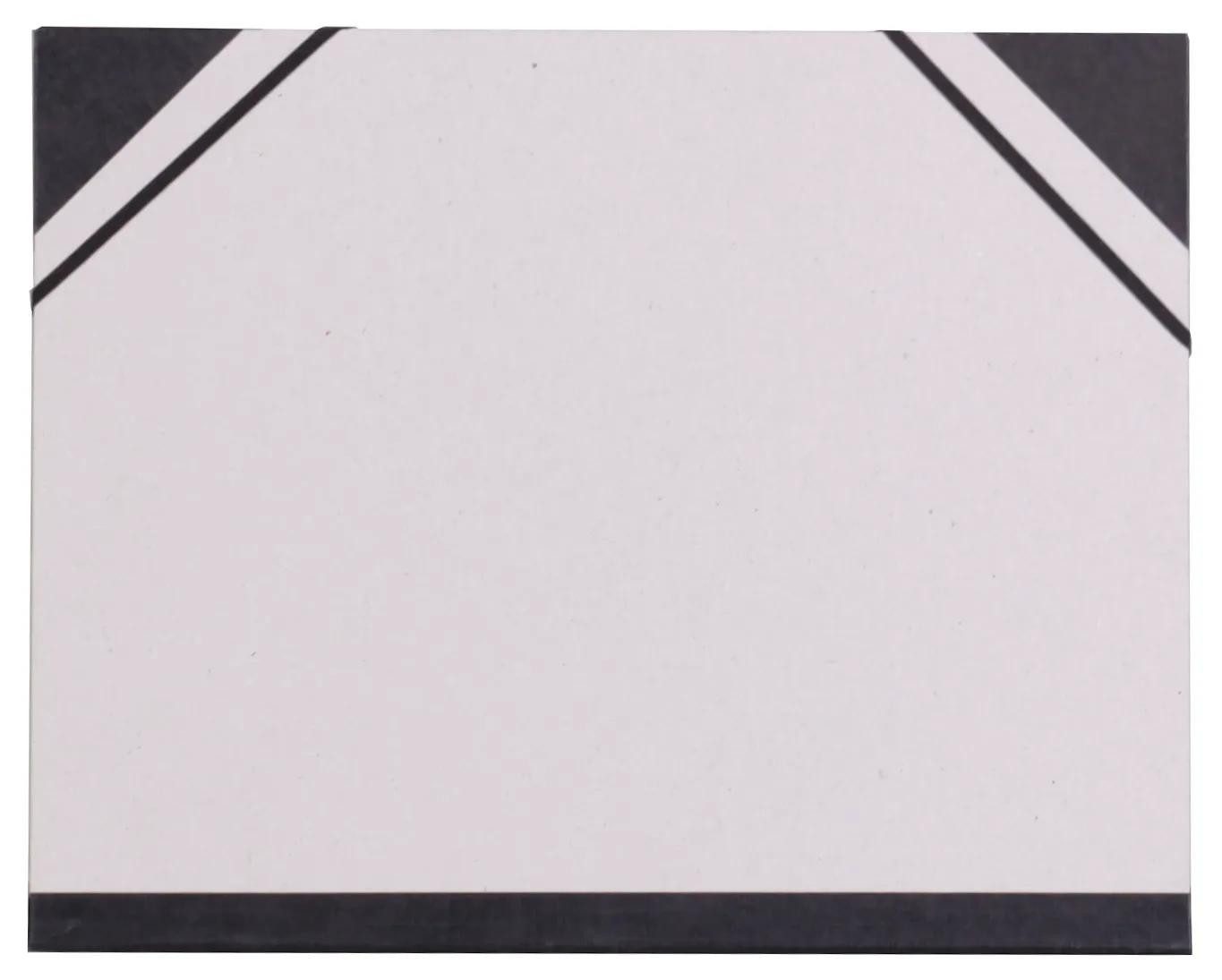 Schreibmappe 10x Zeichenmappe Karton, 26x33 cm A4+ Grau 44611C