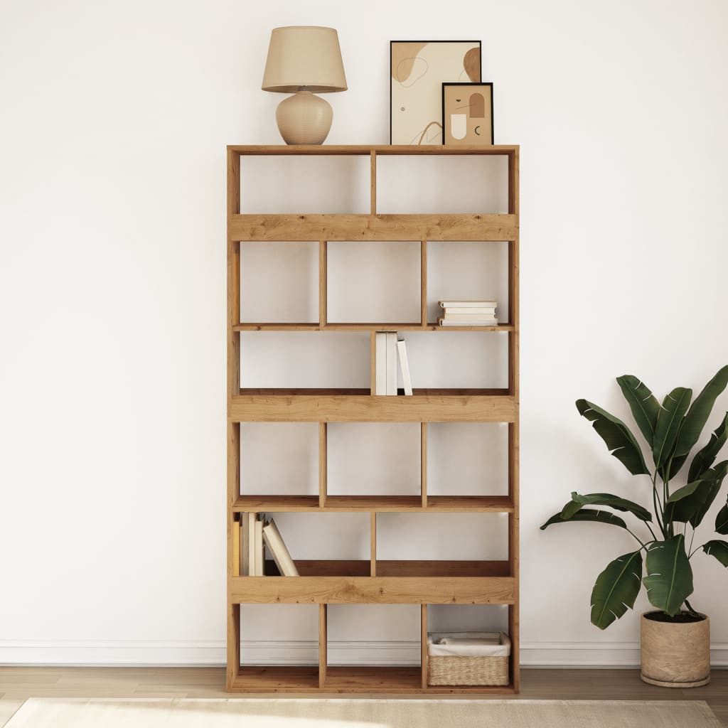vidaXL Bücherregal Bücherregal Artisan-Eiche 100x33x187,5 cm günstig online kaufen
