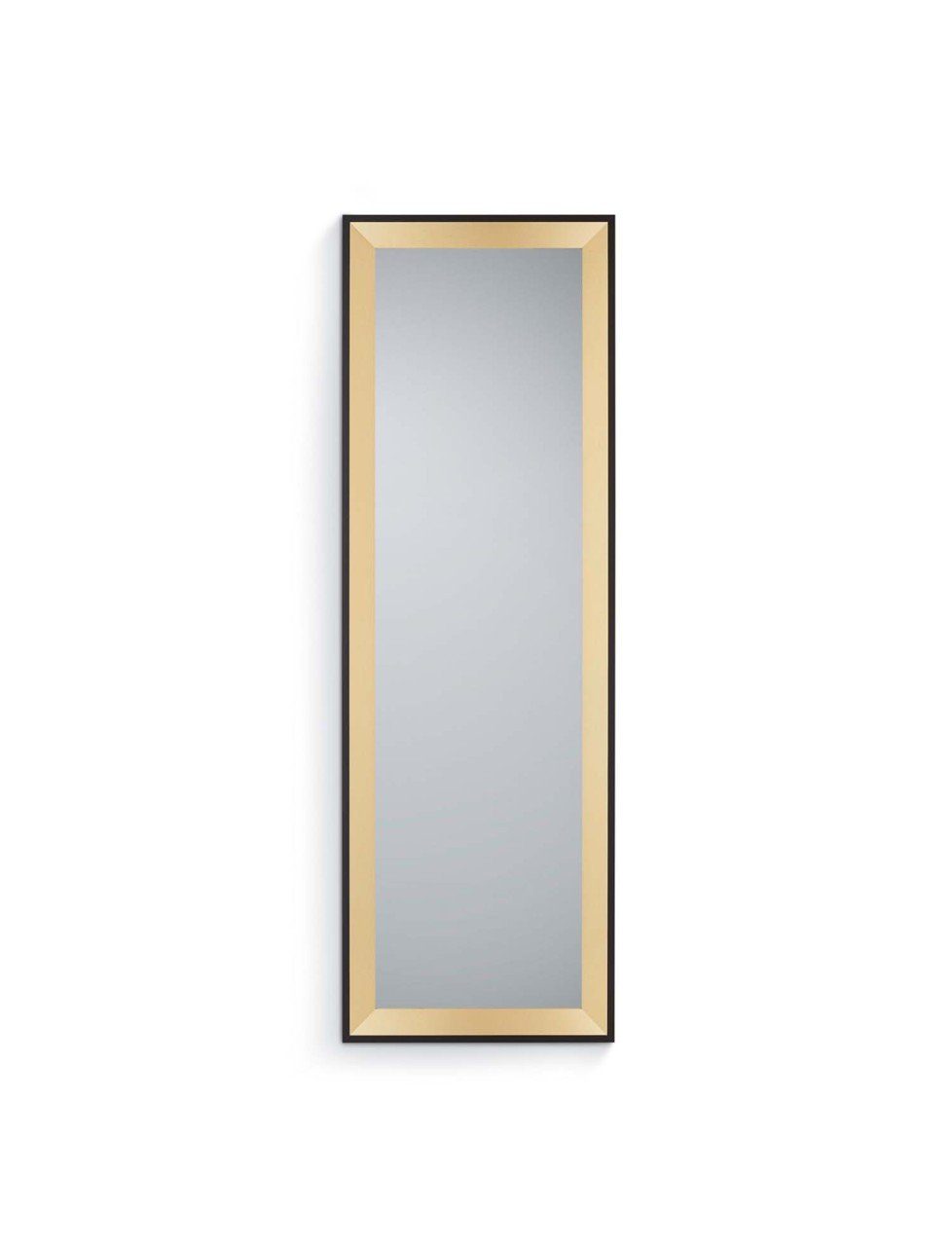 MIRRORS -Gold Branda Spiegel AND | MORE Rahmenspiegel schwarz/goldfarben Schwarz-Gold