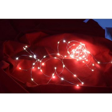 BURI Lichterkette 36x Mikro LED Lichterdraht Ketten Beleuchtung Innenbereich Lampen Deko