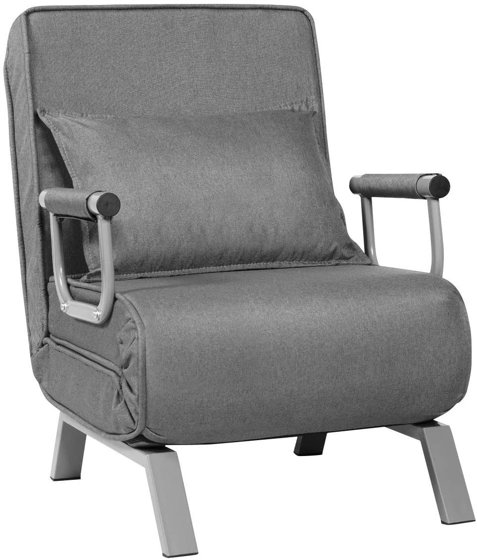 COSTWAY Schlafsofa »Schlafsofa Sessel«, klappbar 59 x 78,5 x83 cm