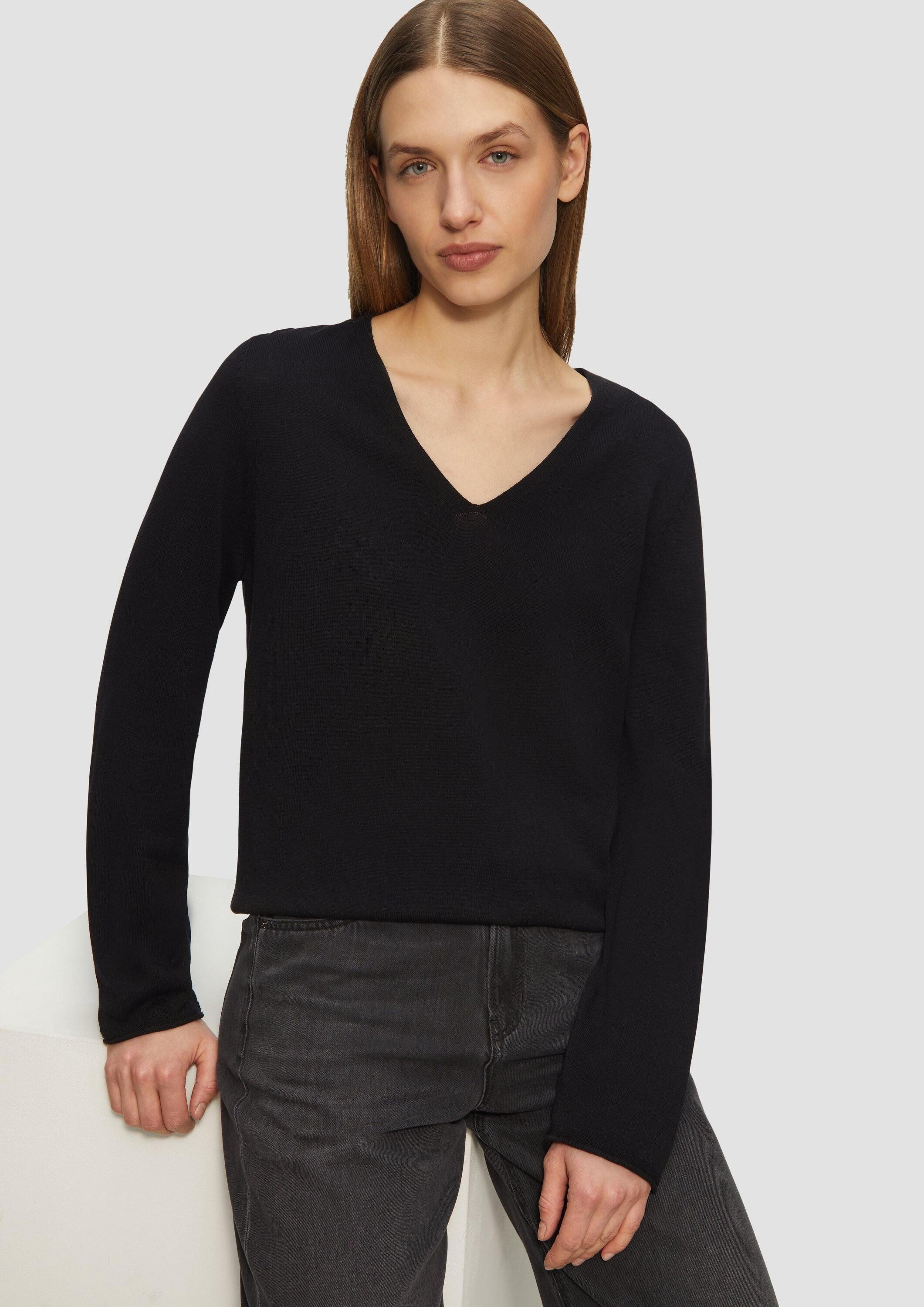 s.Oliver Longpullover Strickpullover (1-tlg) günstig online kaufen