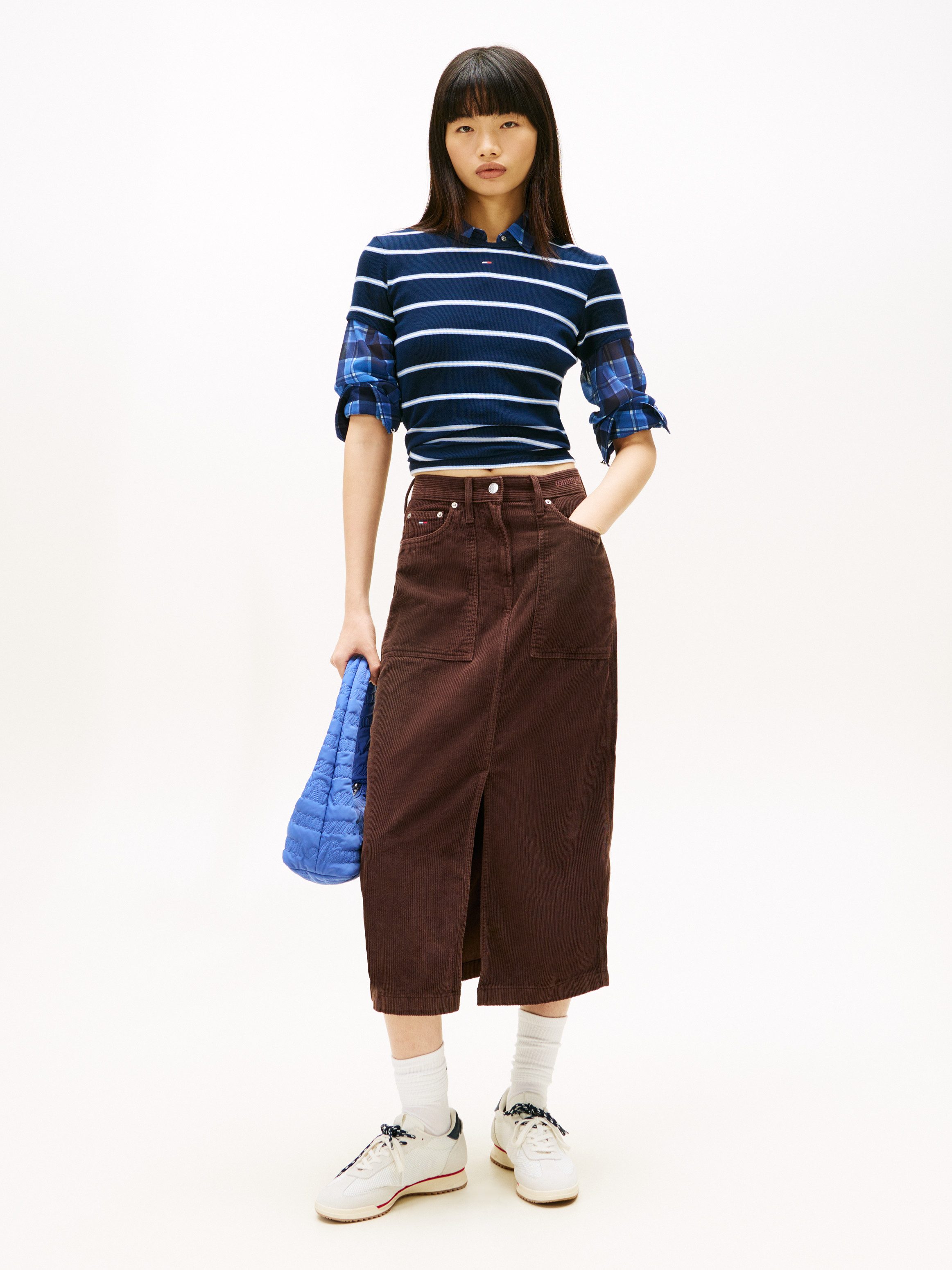 Tommy Jeans Cordrock TJW CLAIRE UTILITY SKIRT CORD