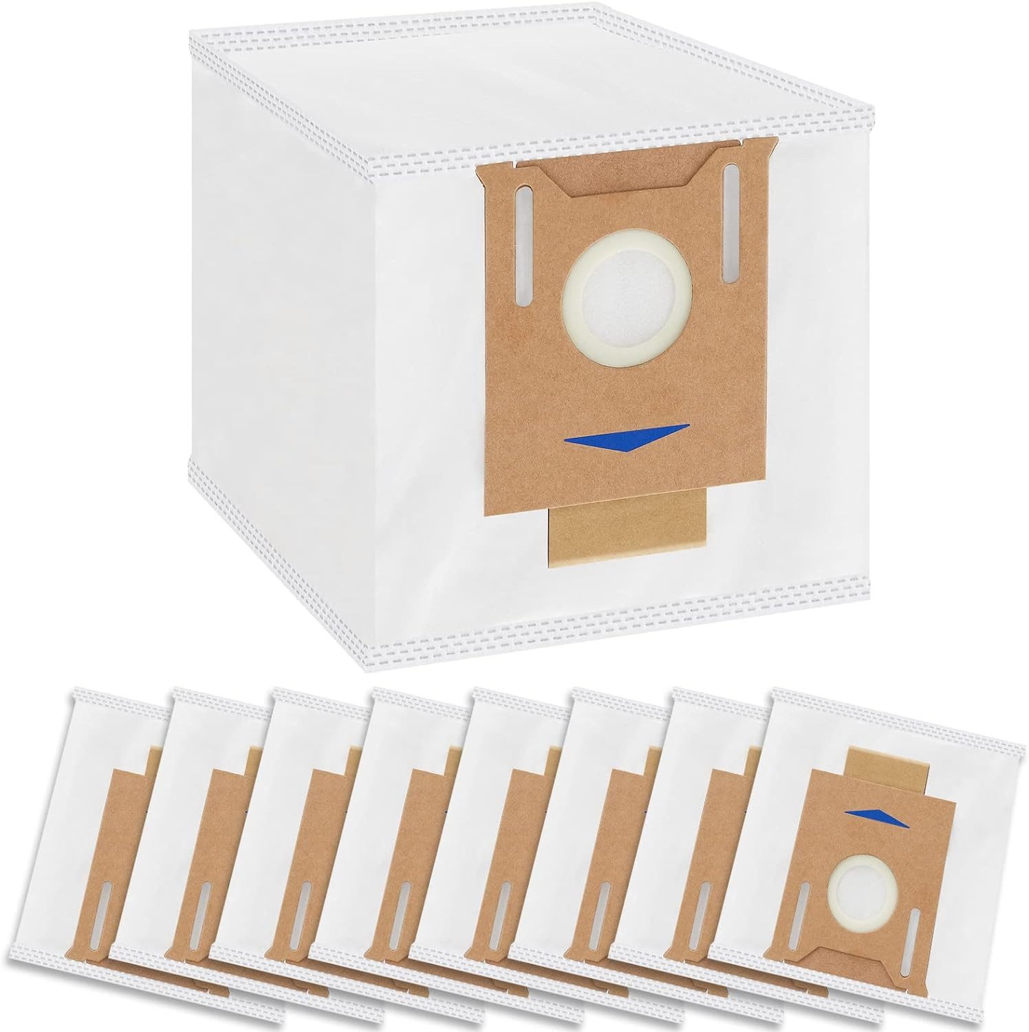 FELIXLEO Staubsaugerbeutel 8 Stück Staubsaugerbeutel Zubehörset für Ecovacs Deebot T8 AIVI+/T9+, 1 St.