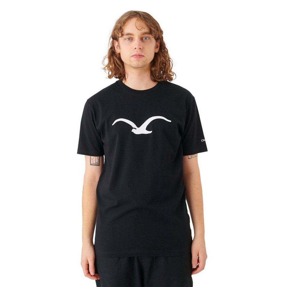 Cleptomanicx T-Shirt Möwe - black
