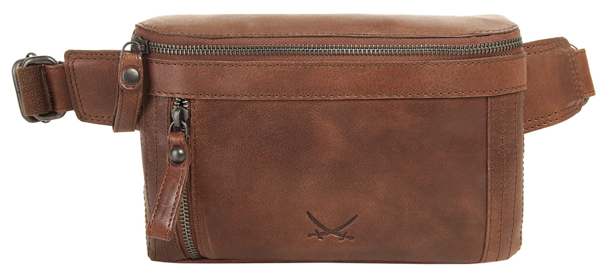 Sansibar Gürteltasche, echt Leder