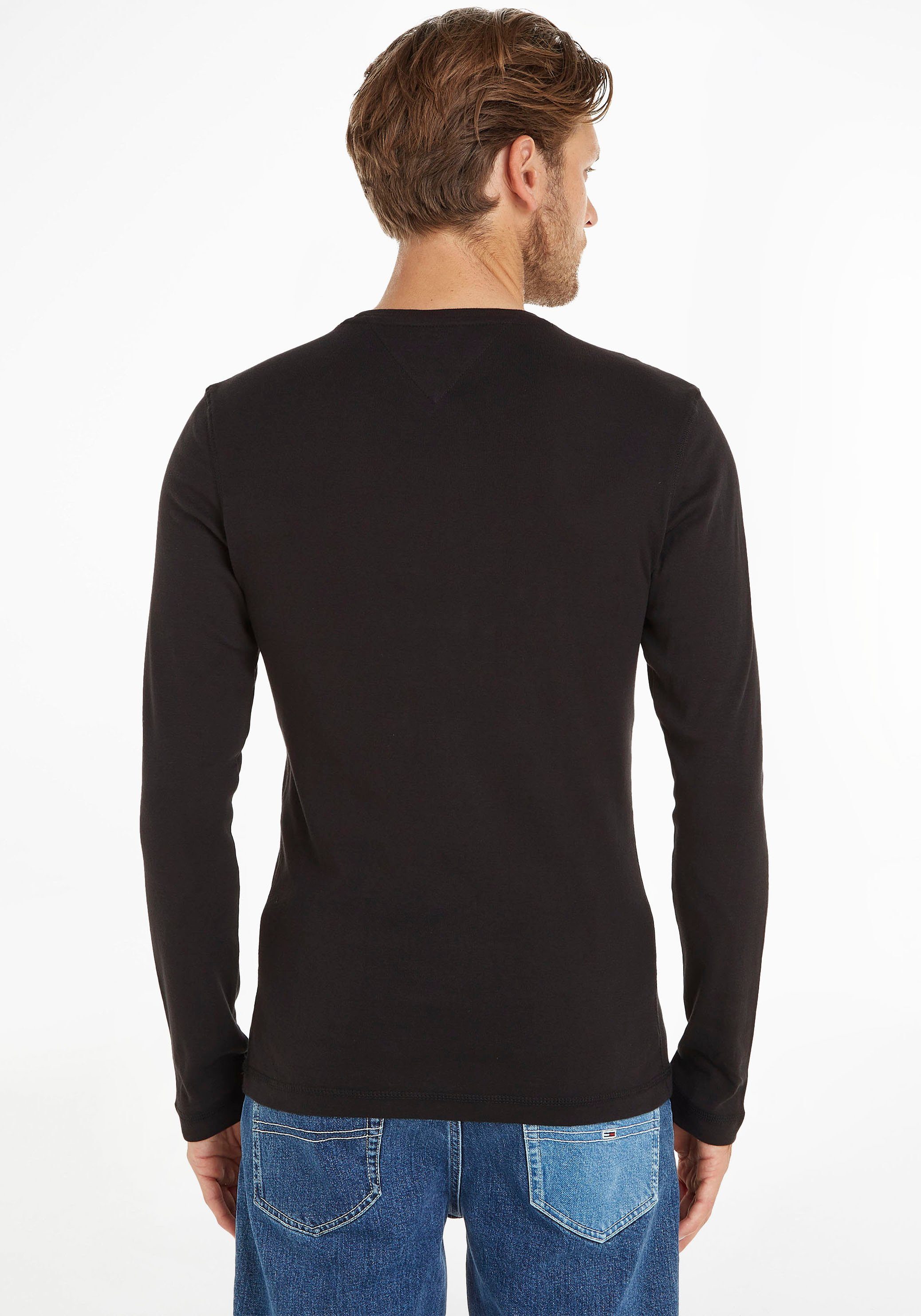 Tommy Jeans Langarmshirt TJM ORIGINAL RIB günstig online kaufen