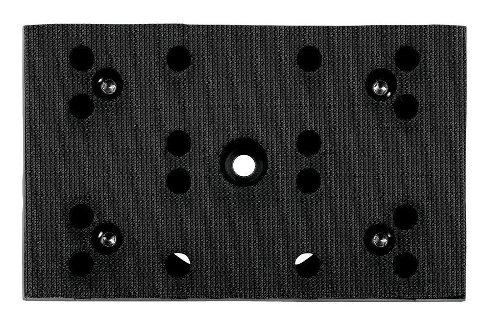 metabo Schleifplatte, Mit Kletthaftung, 80 x 133 mm, PowerMaxx SRA 12 BL | Exzenterschleifer