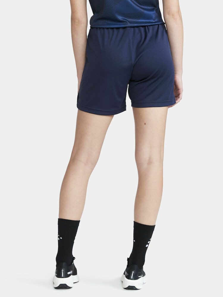 Craft Trainingshose Premier Shorts (rec. Polyester, ergonomisches Design) kurz navyblau