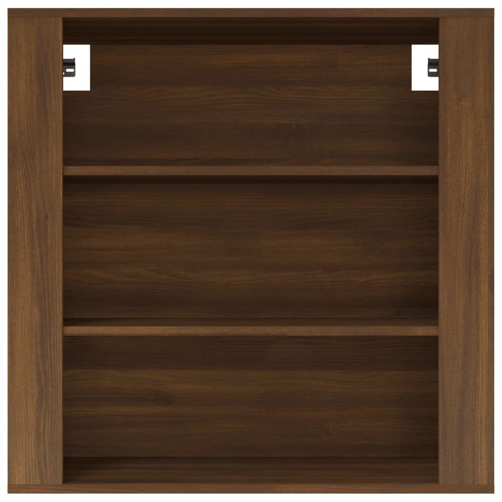 cm (1 Holzwerkstoff Eichen-Optik Sideboard 80x33x80 Wandschrank Eiche vidaXL Braune Braun St)