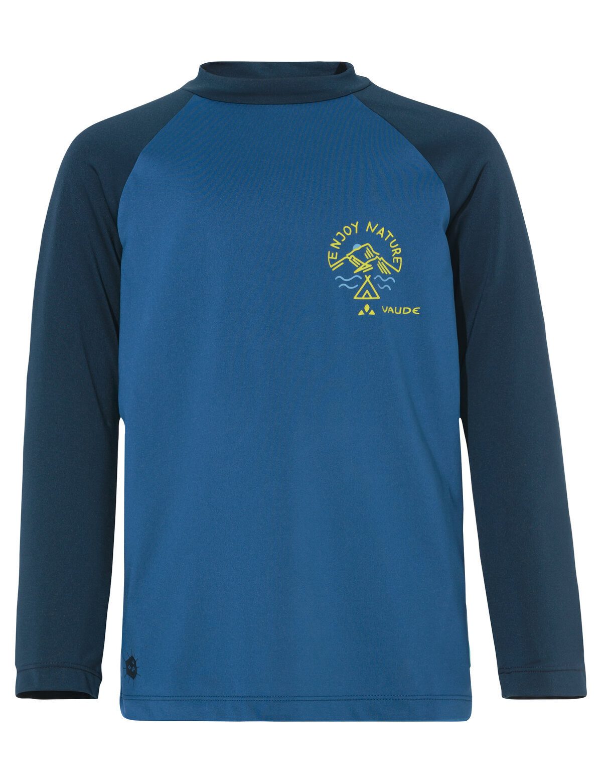 VAUDE Rundhalspullover Kids Solaro LS T-Shirt III (1-tlg) Kinder Langarmshirt mit hohem UV-Schutz