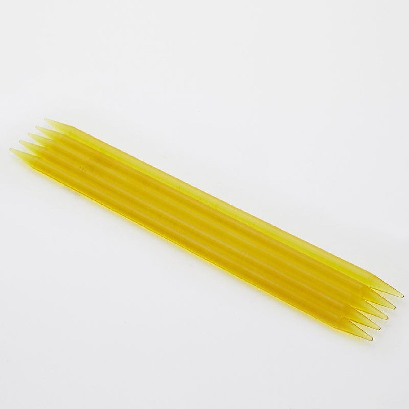 KnitPro Rundstricknadeln Nadelspiel TRENDZ 6,00 mm 15 cm gelb 5 Stück