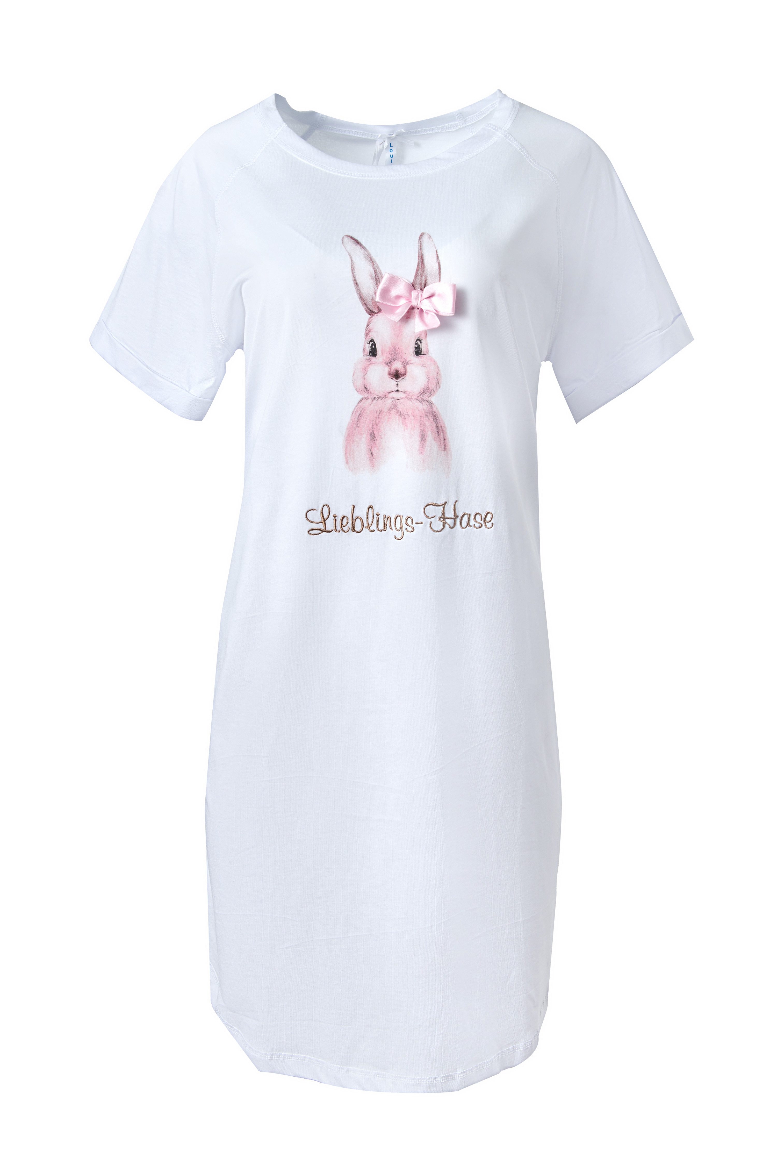 Louis & Louisa Nachthemd Nachthemd Hase Oversize "Lieblings-Hase"