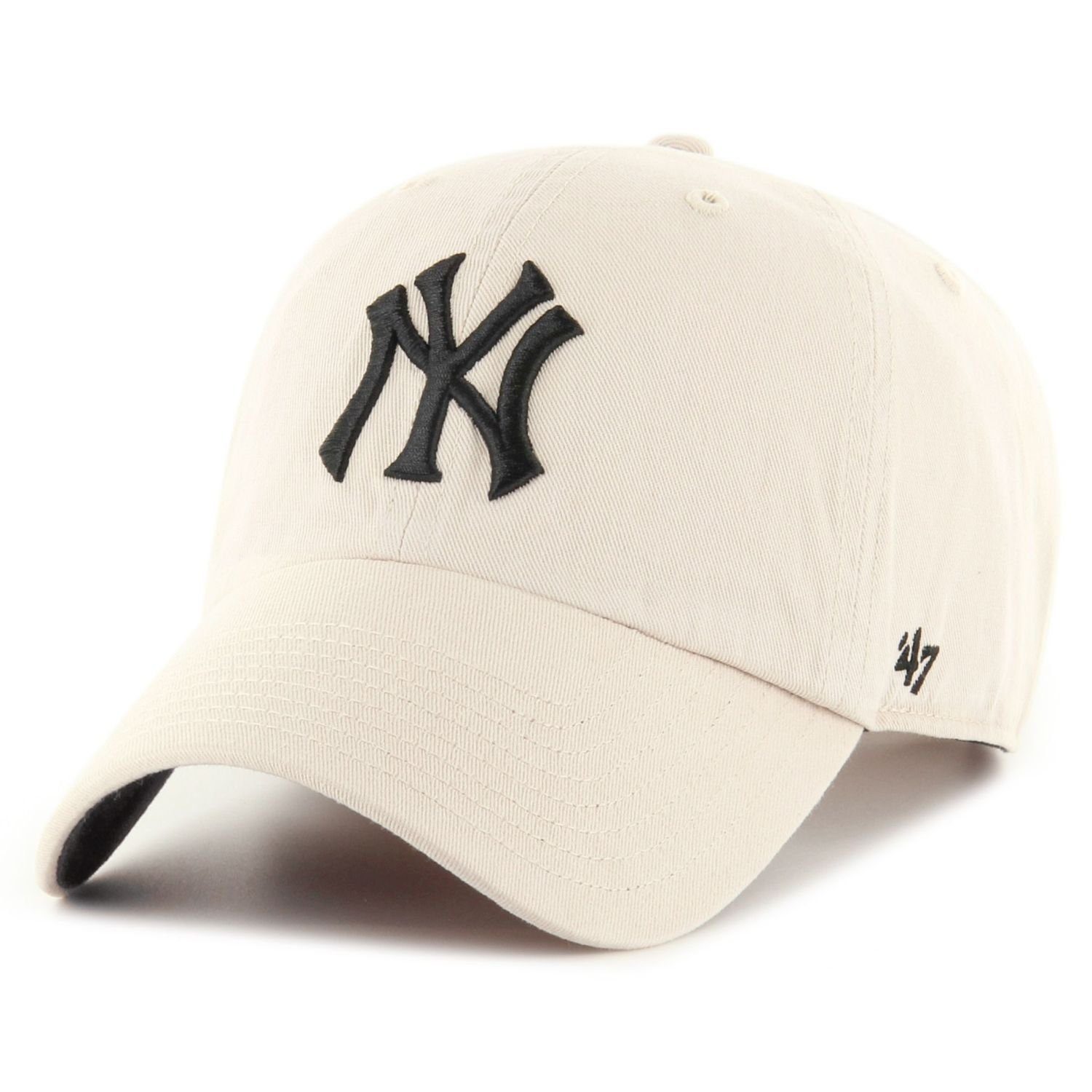 x27;47 Brand Baseball Cap New UP CLEAN bone Ballpark Yankees York