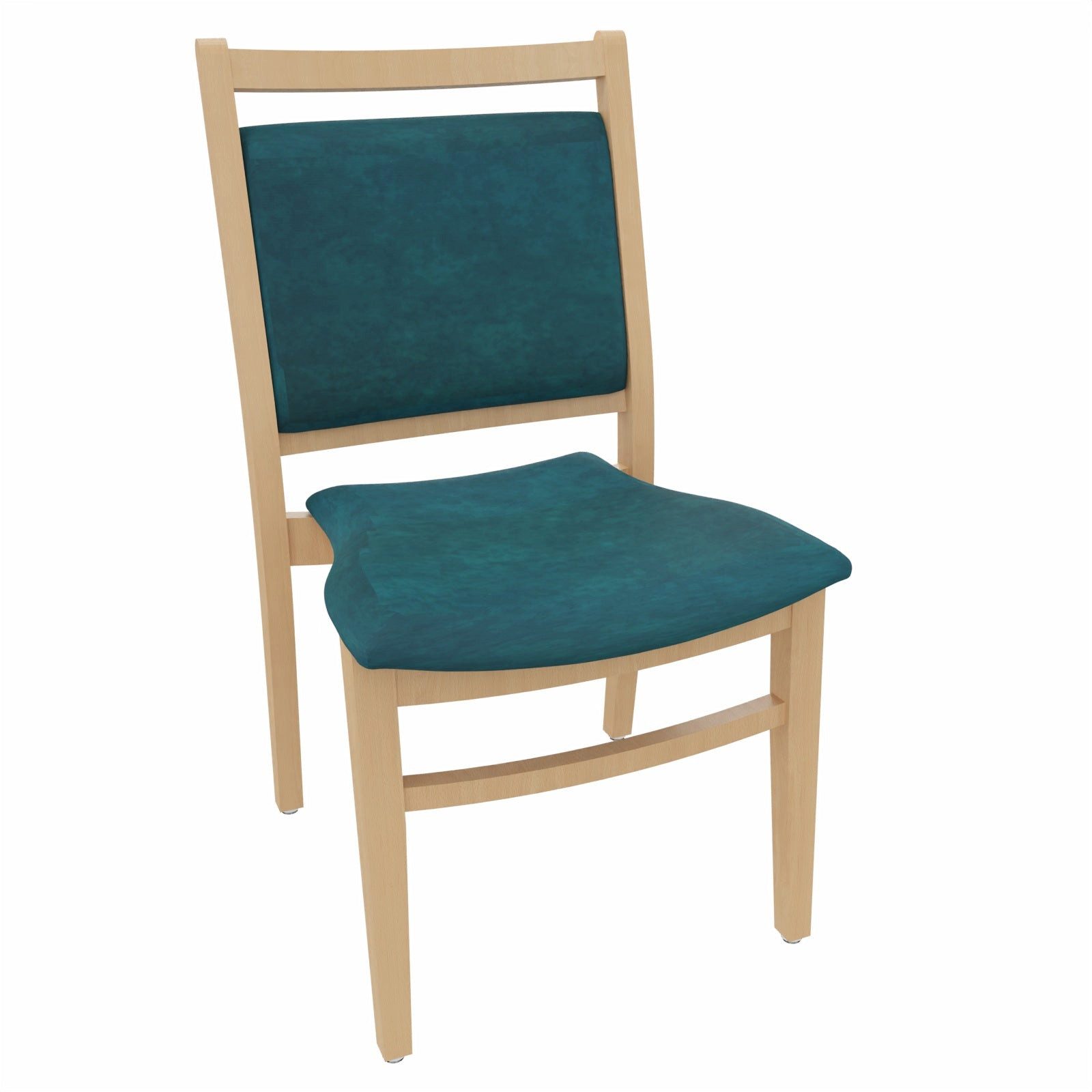 einrichtungsdesign24 Esszimmerstuhl André ohne Armlehnen – Ideal für Senioren im Pflegeheim oder Zuhause, Seniorenstuhl, Pflegestuhl