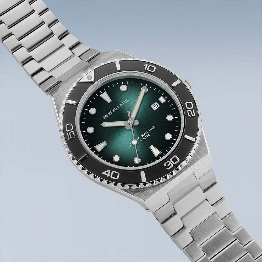 Bering Quarzuhr Bering Classic silber poliert/gebürstet 18940-708 18940-708, Hochwertiges Produkt mit zeitlosem Design, sorgfältiger Verarbeitung