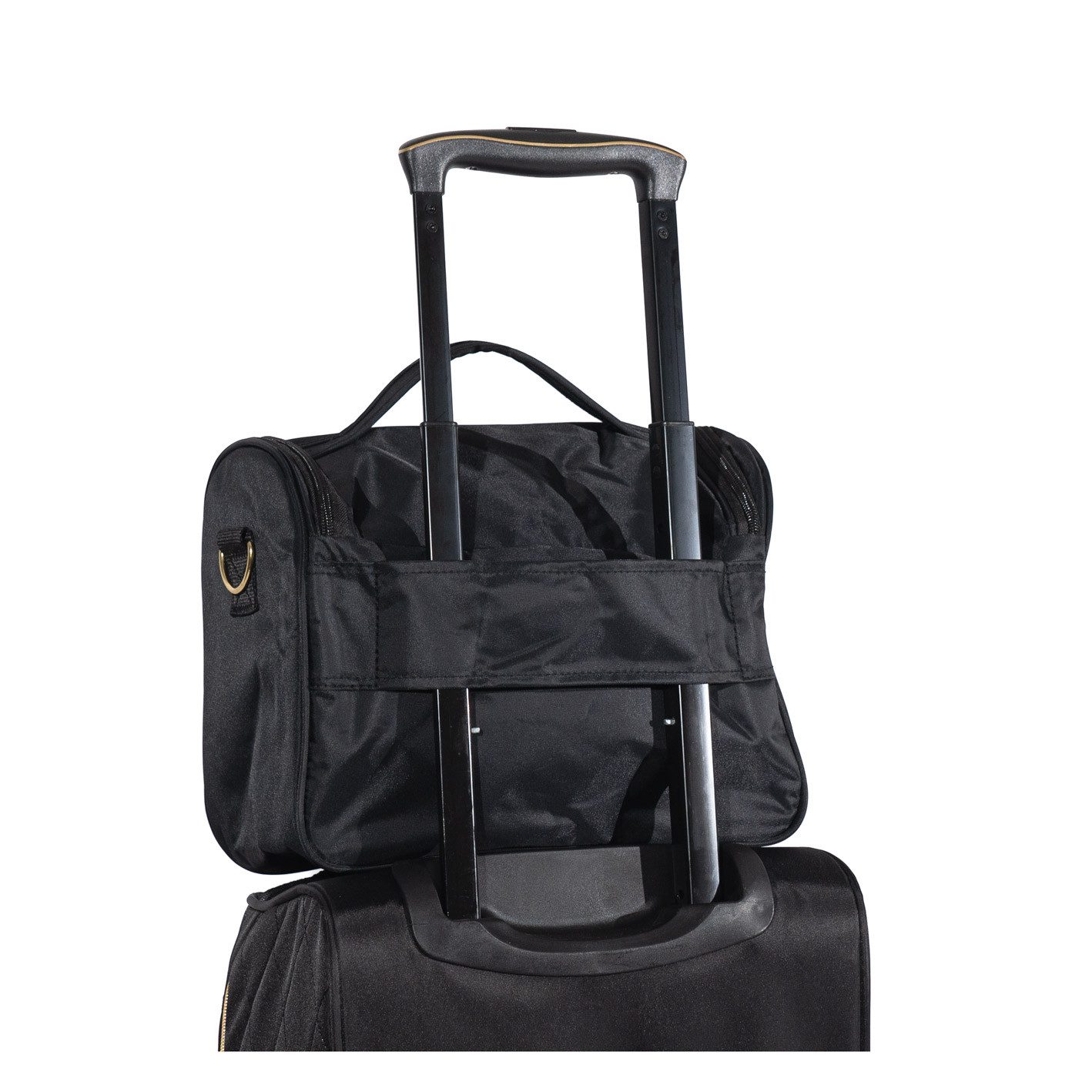 Crosstravel Beautycase Monaco mit Aufsteckfunktion für Reisetasche, Herausnehmbarer Spiegel für schnelle Touch-ups unterwegs – Bild 4 von 5