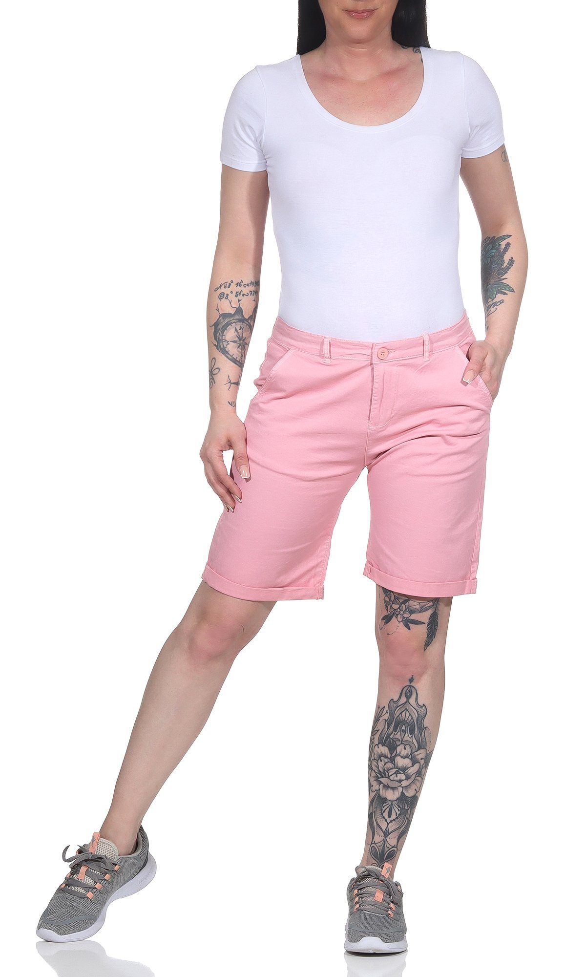Geographical Norway Bermudas Geographical Norway Damen Bermuda 4048 2XL/46 günstig online kaufen