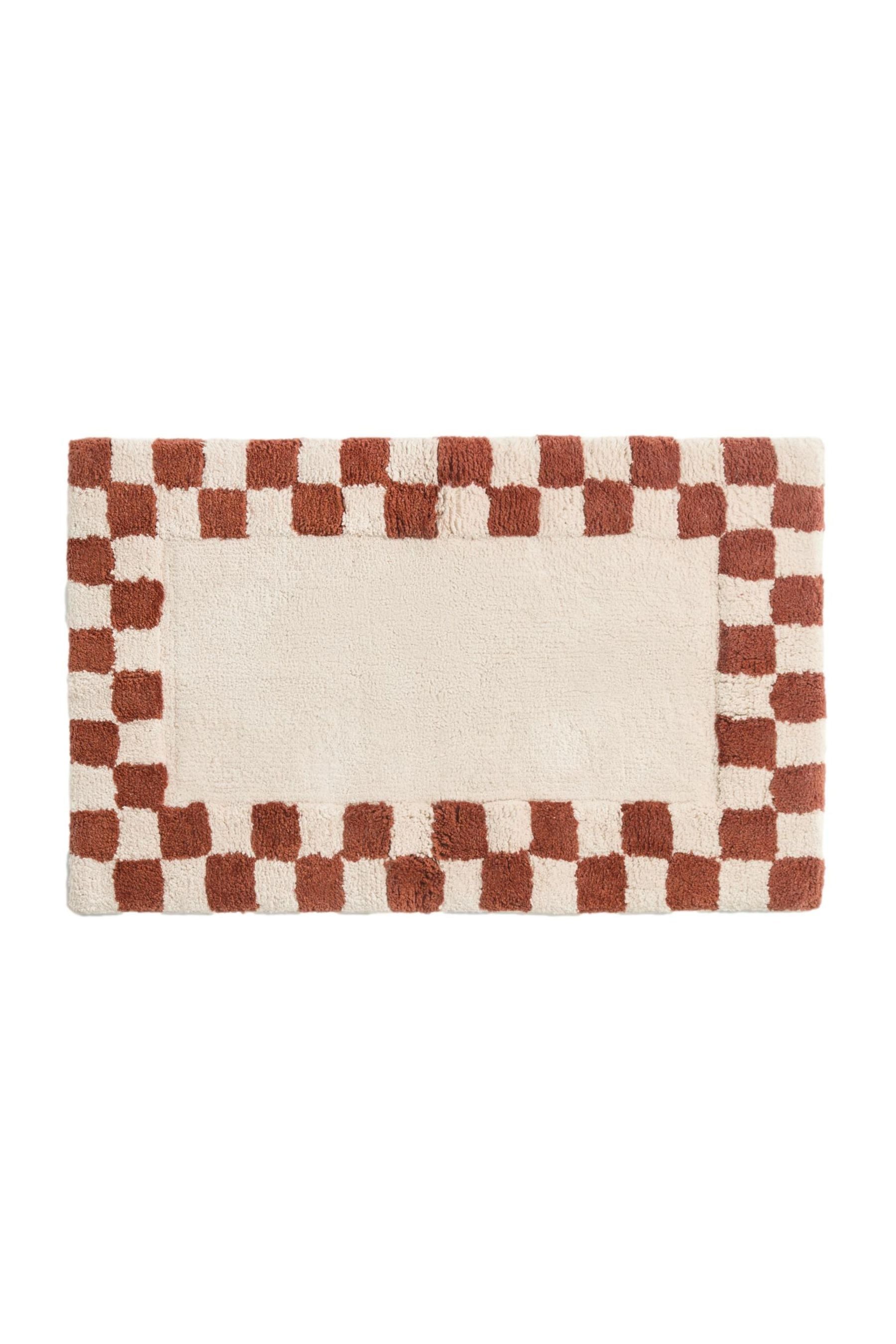 Next Badematte Badematte Schachbrettmuster aus 100 % günstig online kaufen