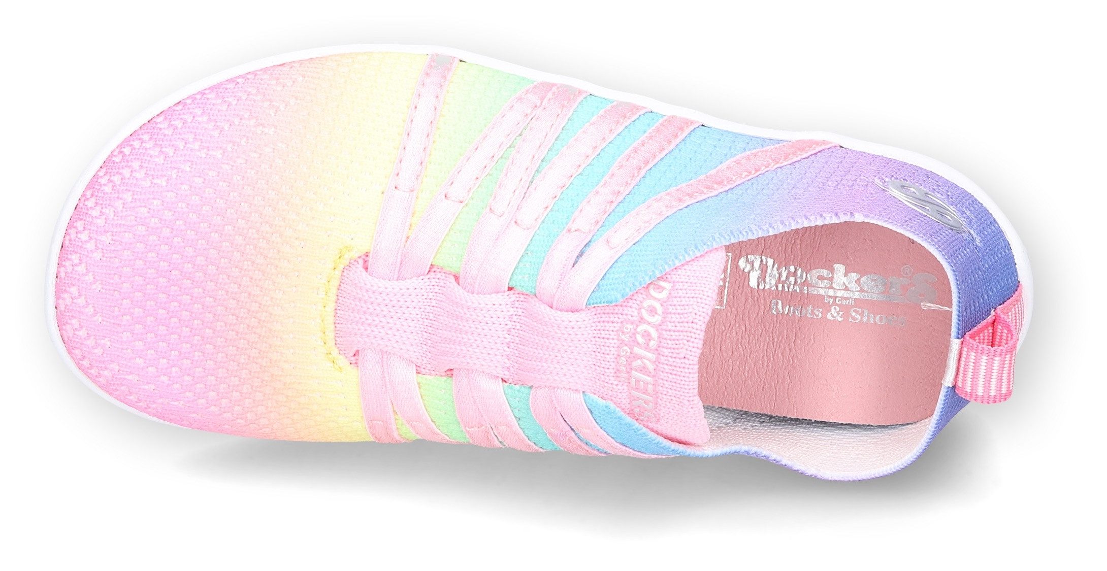 Dockers by Gerli Slip-On Sneaker, Barfußsohle, Schnürschuh, Schlupfschuh mit Gummizug