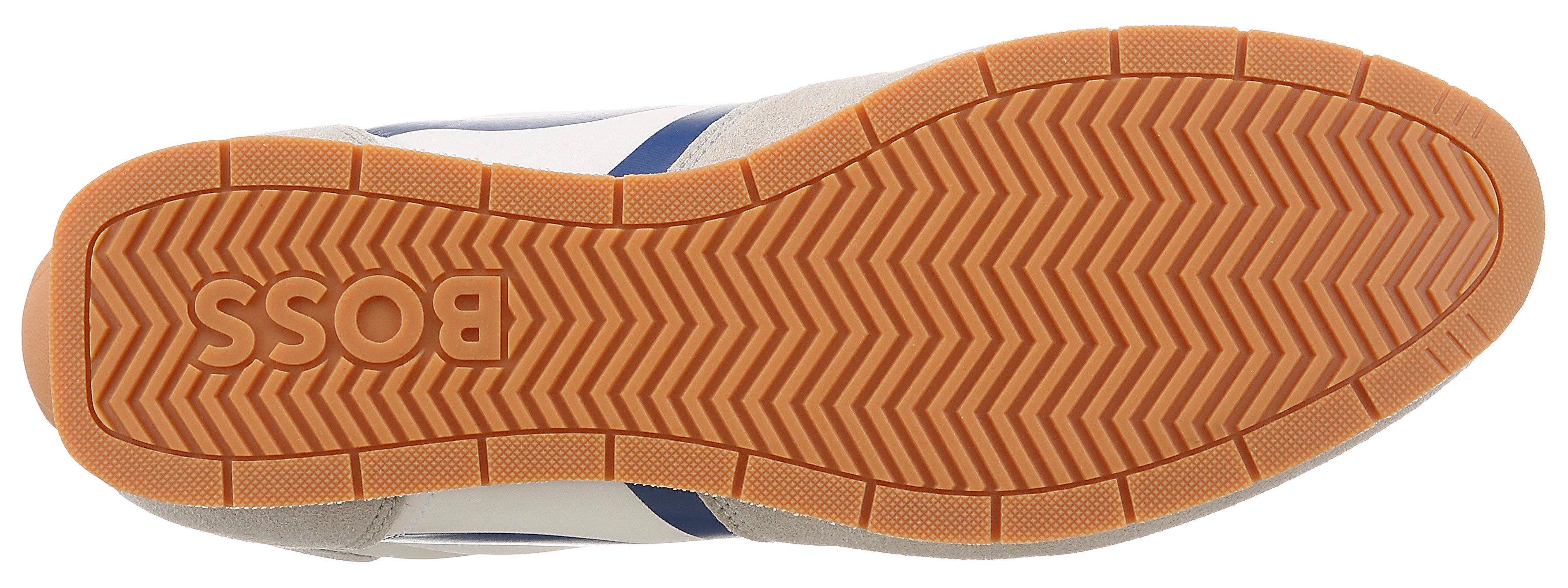 BOSS ORANGE Levon_Runn_ Sneaker Freizeitschuh, Halbschuh, Schnürschuh mit Kontrastbesätzen