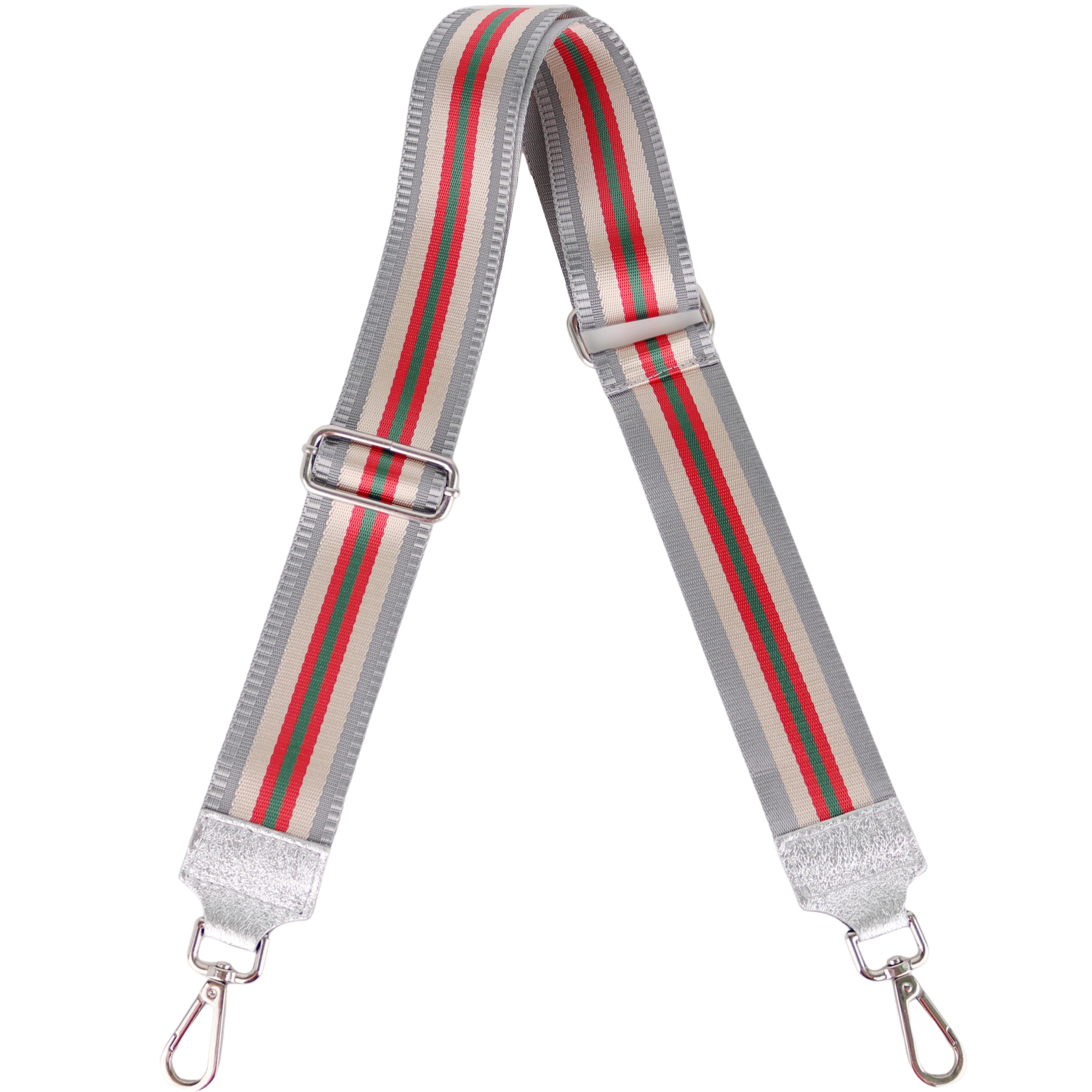 MIRROSI Schulterriemen Made in Italy aus Echtleder Schultergurt für Tasche zum Wechseln (Farbe in Dunkelgrau,Navy,Grau,Khakigrün, 1x Taschengurt) 5cm Breit Bohemian Style