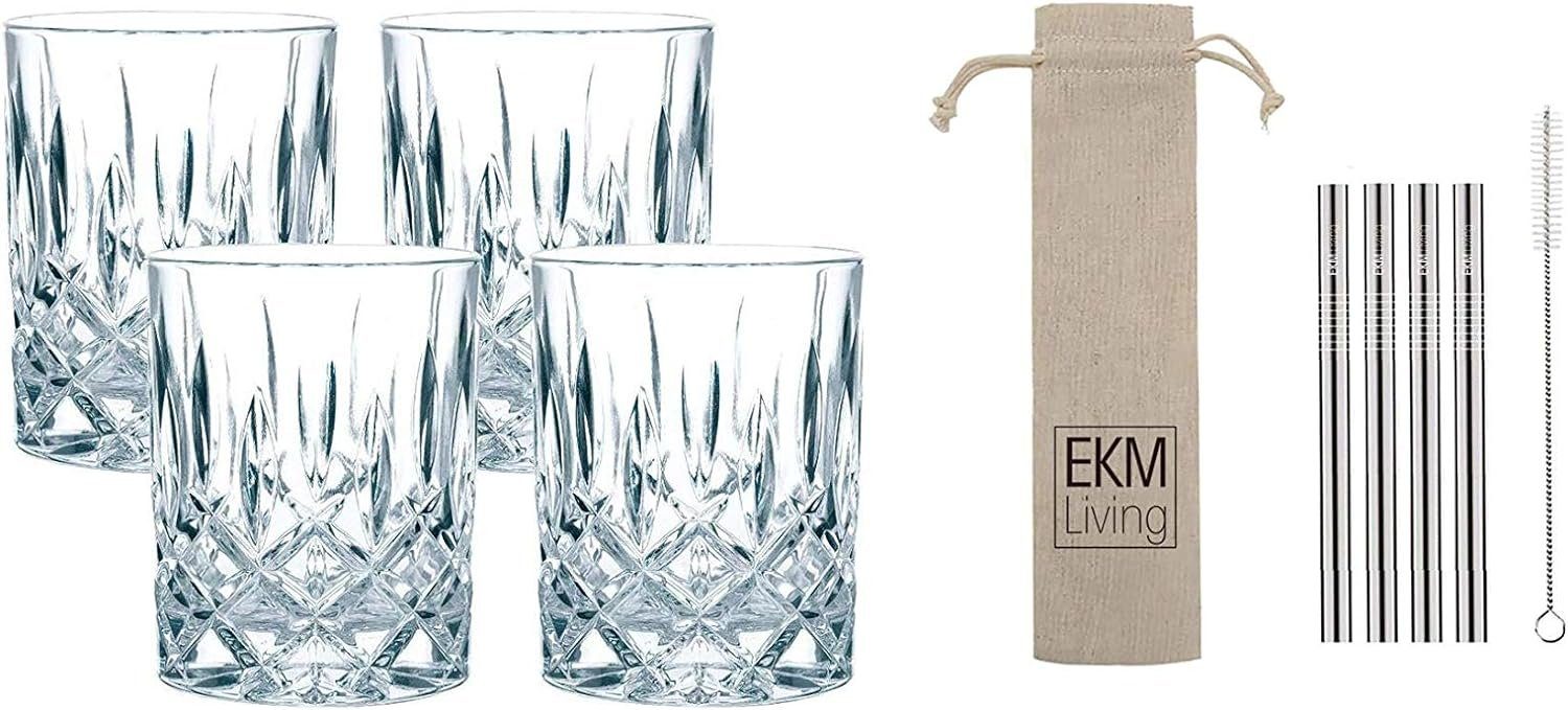 Nachtmann Whiskyglas Nachtmann Whiskybecher 4-er Set Noblesse 0089207