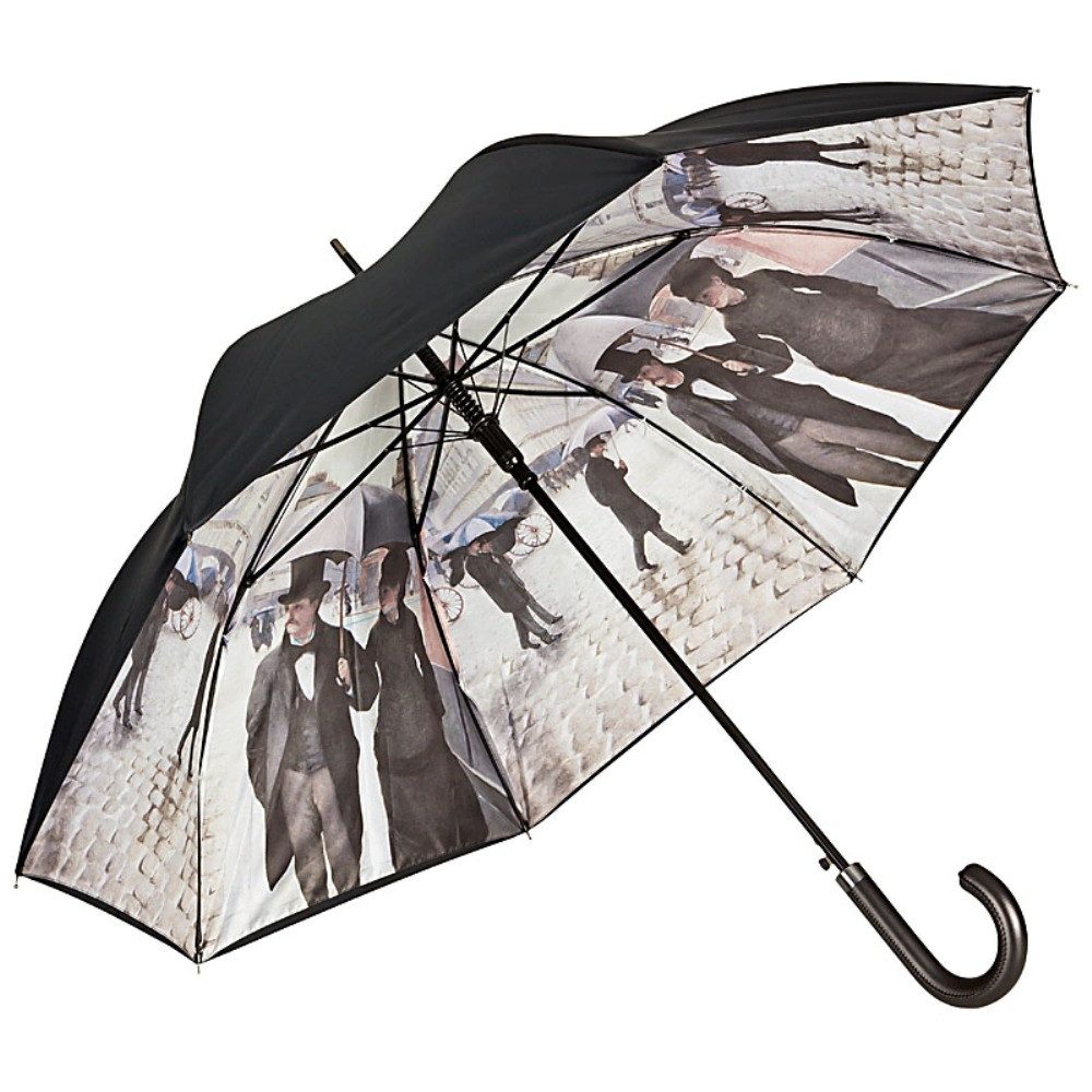 von Lilienfeld Stockregenschirm Motivschirm Gustave Caillebotte: Paris im Regen doppelt bespannt Kunst, Motivdruck