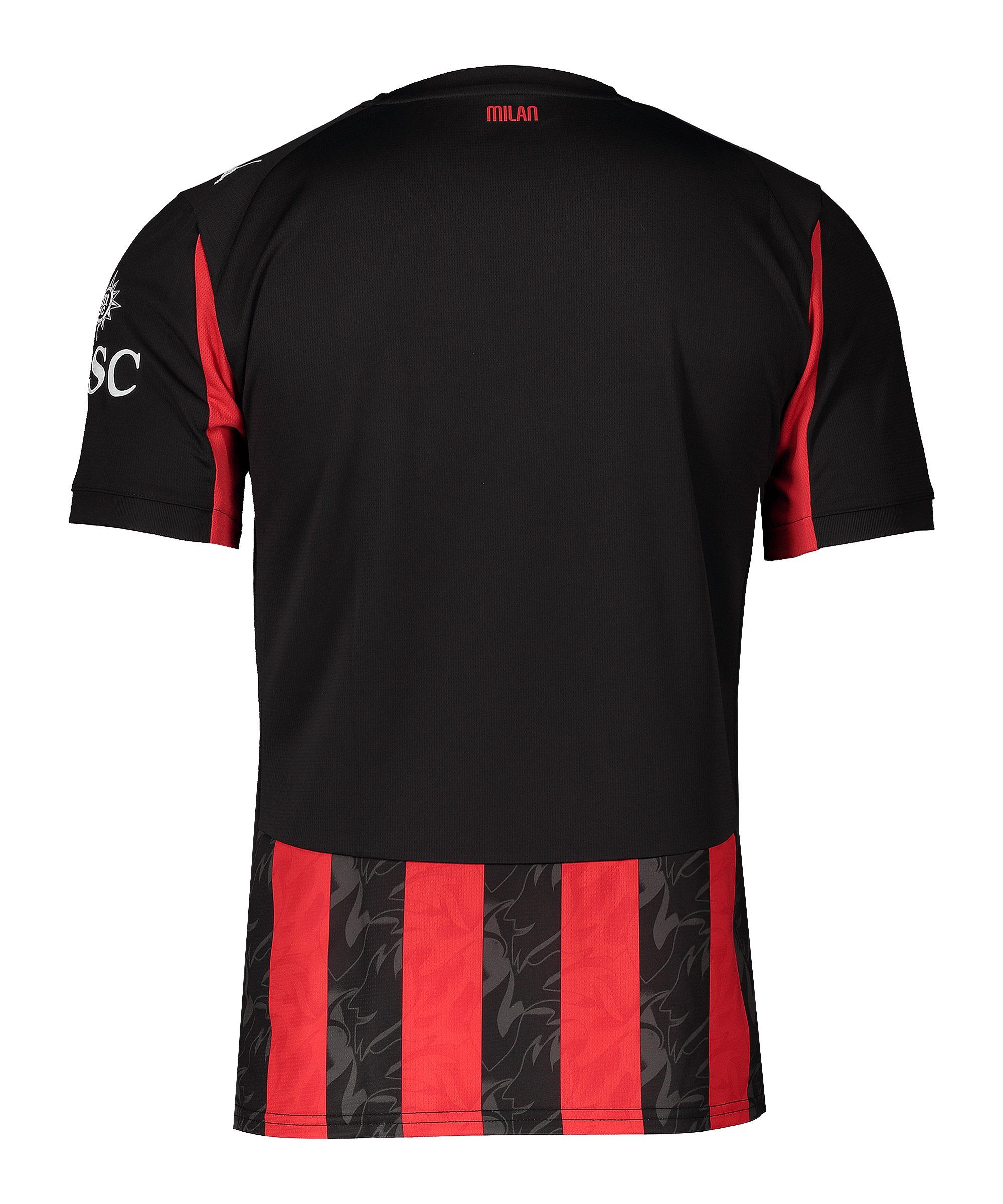 PUMA Fußballtrikot AC Milan Trikot Home 25/26 Herren rot/schwarz günstig online kaufen