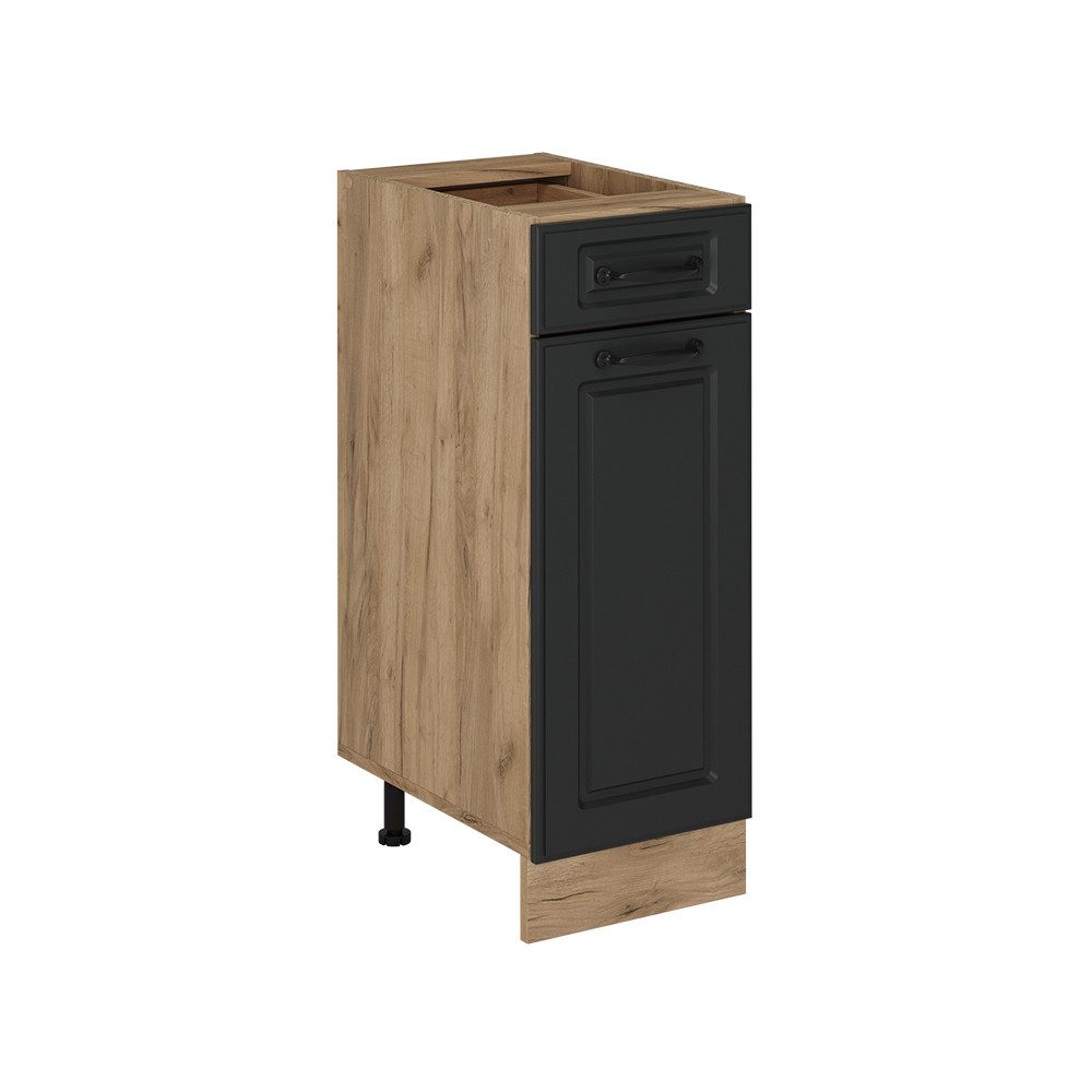 Vicco Unterschrank R-Line, Anthrazit Landhaus/Goldkraft Eiche, 30 cm ohne Arbeitsplatte (1-St)